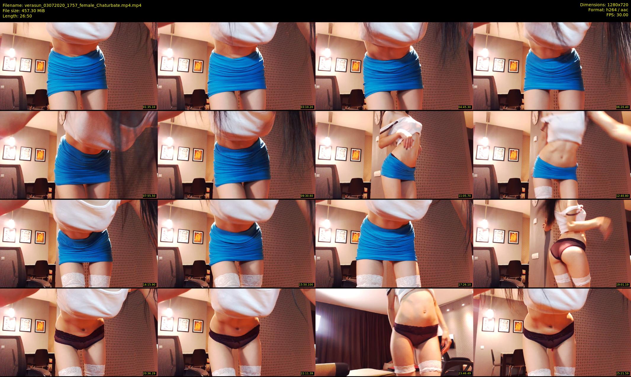 verasun — 27 minute Chaturbate female cam show recording, 720p, Jul 3, 2020