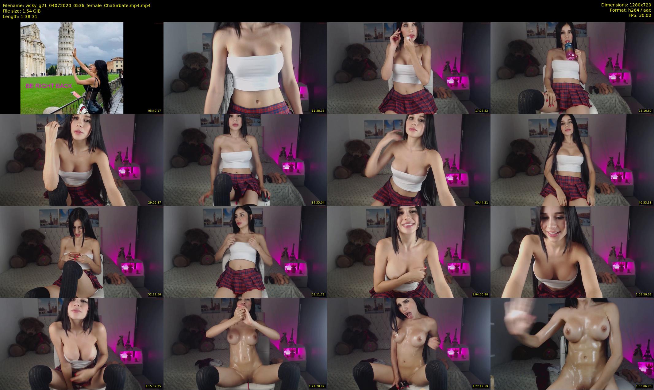 vicky_g21 — 99 minute Chaturbate female cam show recording, 720p, Jul 4, 2020
