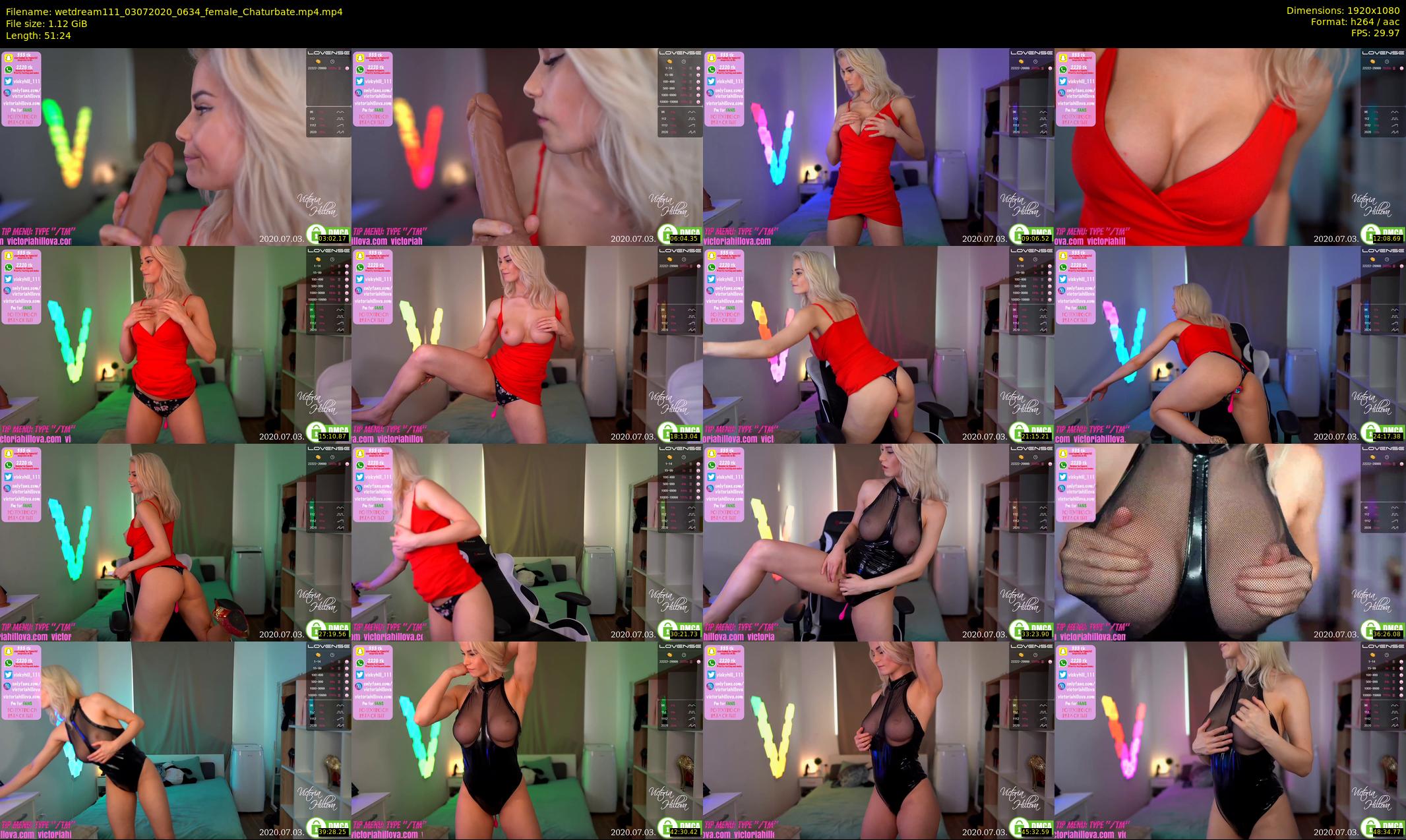 wetdream111 — 52 minute Chaturbate couple cam show recording, 1080p, Jul 3, 2020