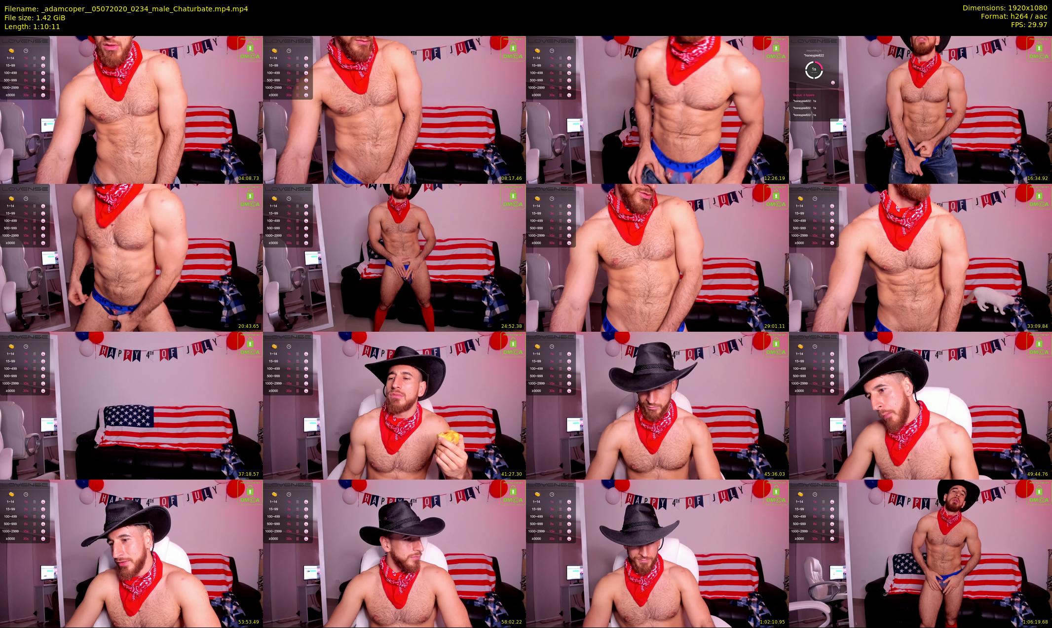 _adamcoper_ — 71 minute Chaturbate male cam show recording, 1080p, Jul 5, 2020
