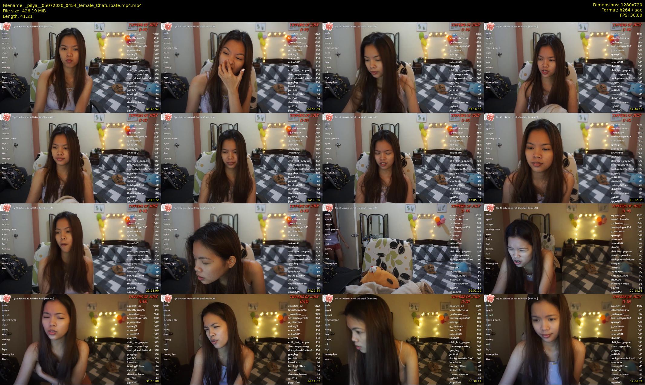 _pilya_ — 42 minute Chaturbate female cam show recording, 720p, Jul 5, 2020