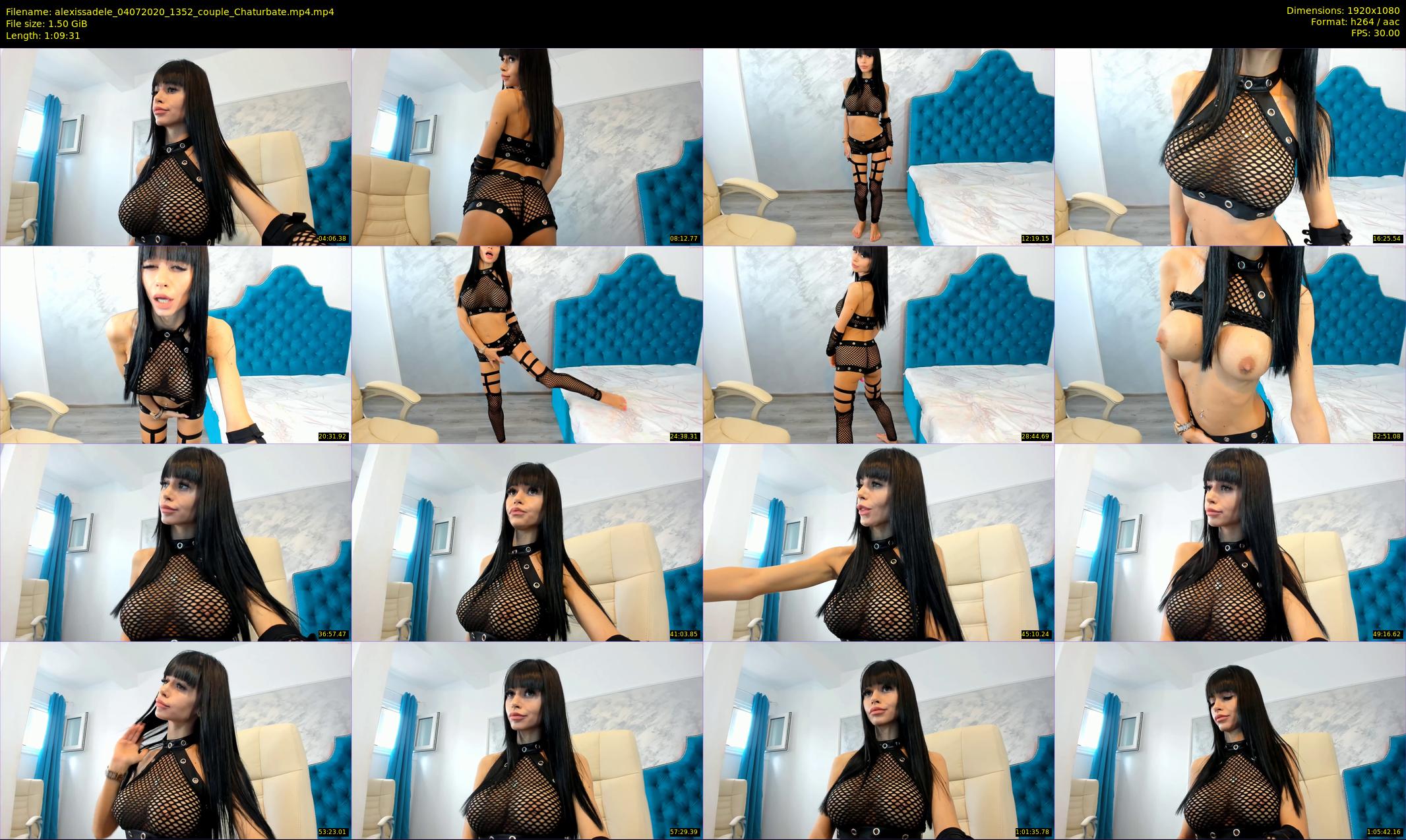 alexissadele — 70 minute Chaturbate female cam show recording, 1080p, Jul 4, 2020