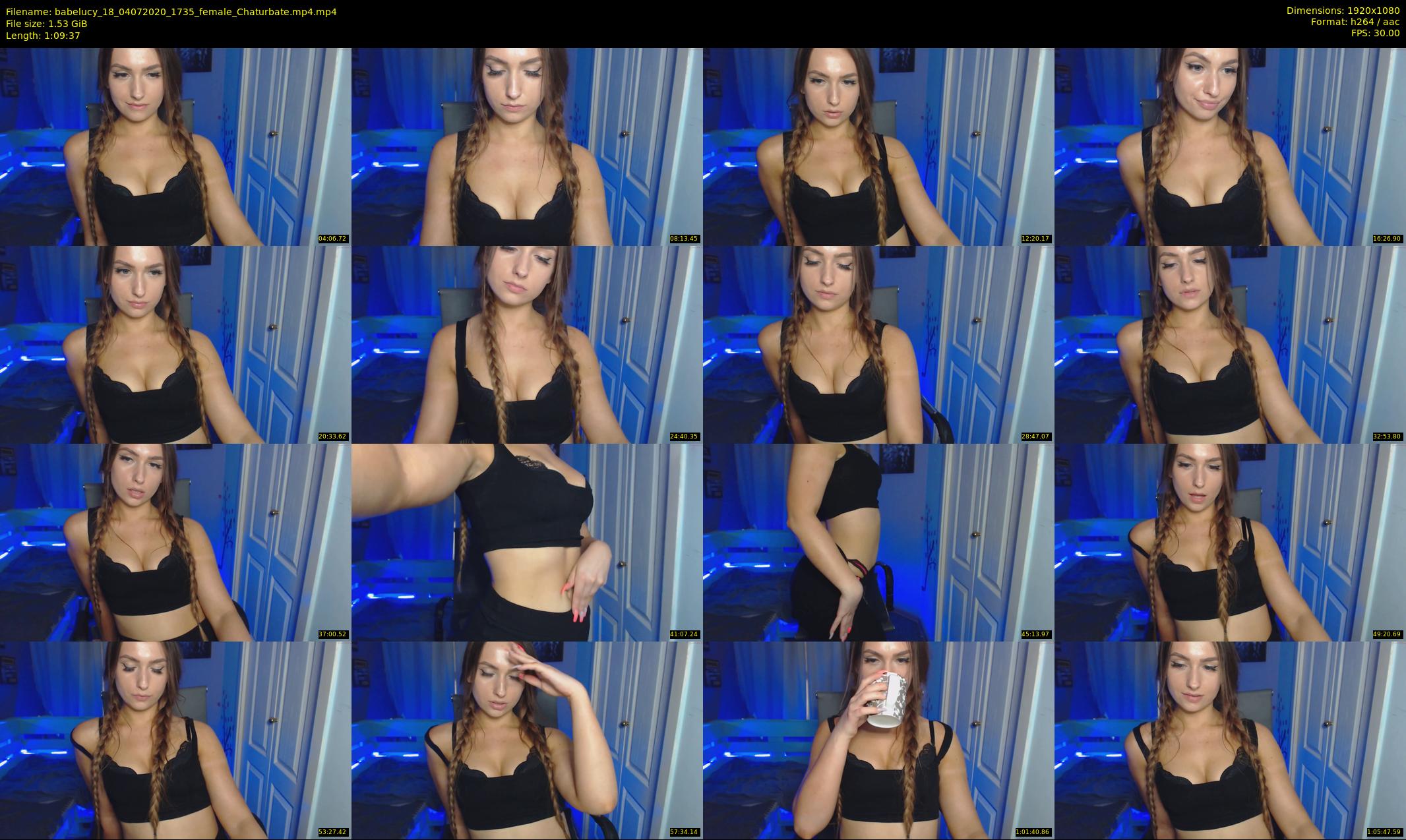 babelucy_18 — 70 minute Chaturbate female cam show recording, 1080p, Jul 4, 2020