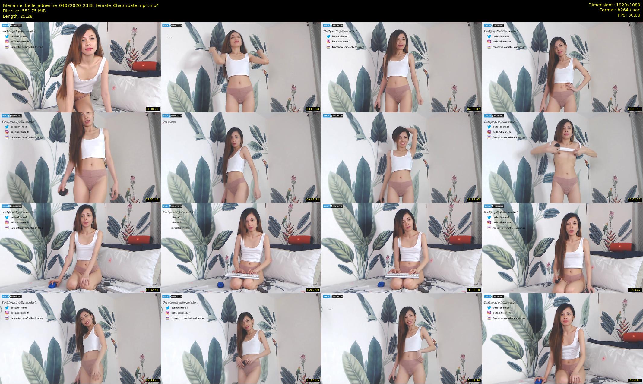 belle_adrienne — 26 minute Chaturbate couple cam show recording, 1080p, Jul 4, 2020