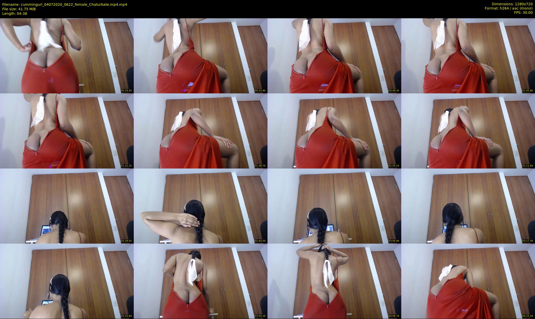 cummingurl — 5 minute Chaturbate couple cam show recording, 720p, Jul 4, 2020