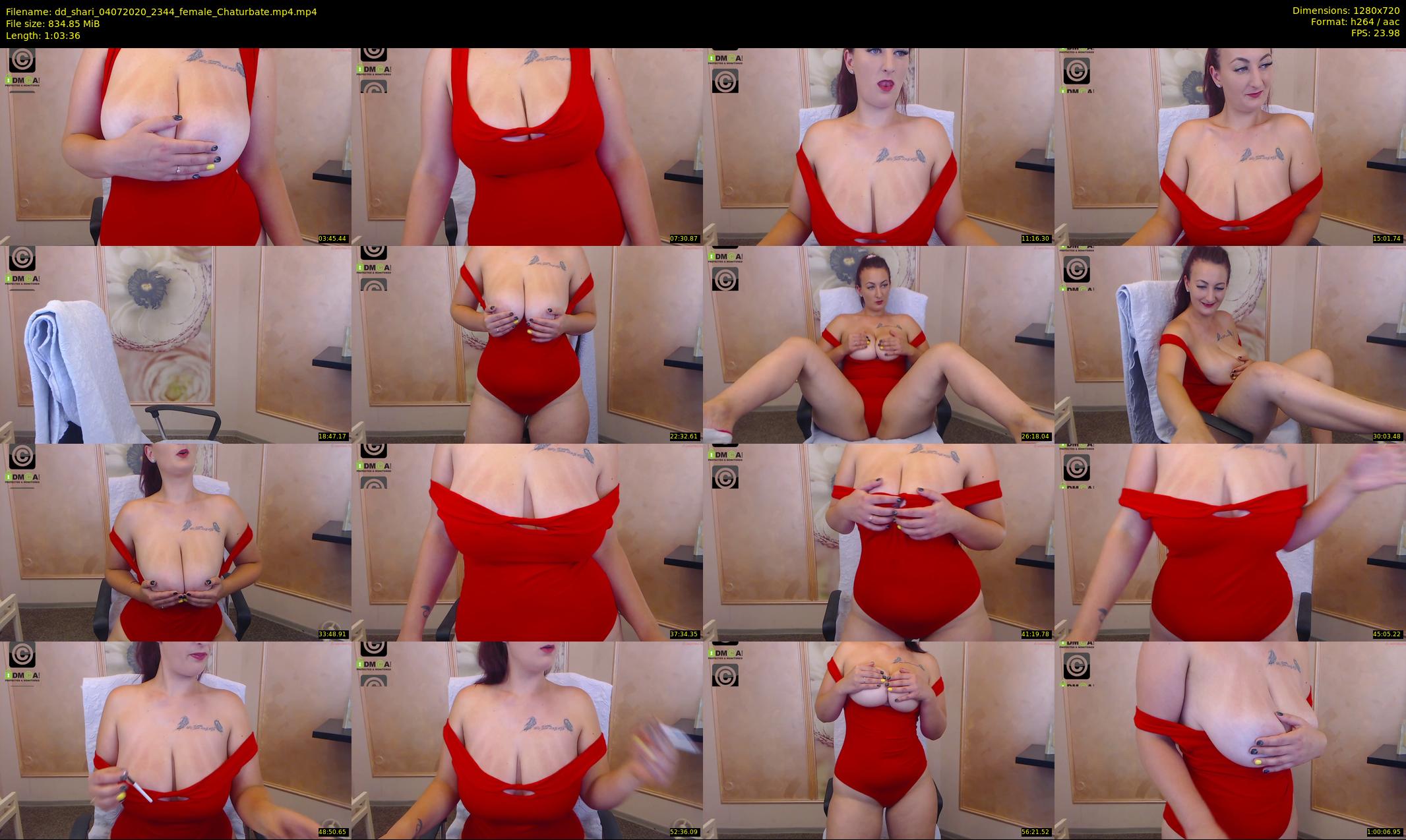 dd_shari — 64 minute Chaturbate female cam show recording, 720p, Jul 4, 2020