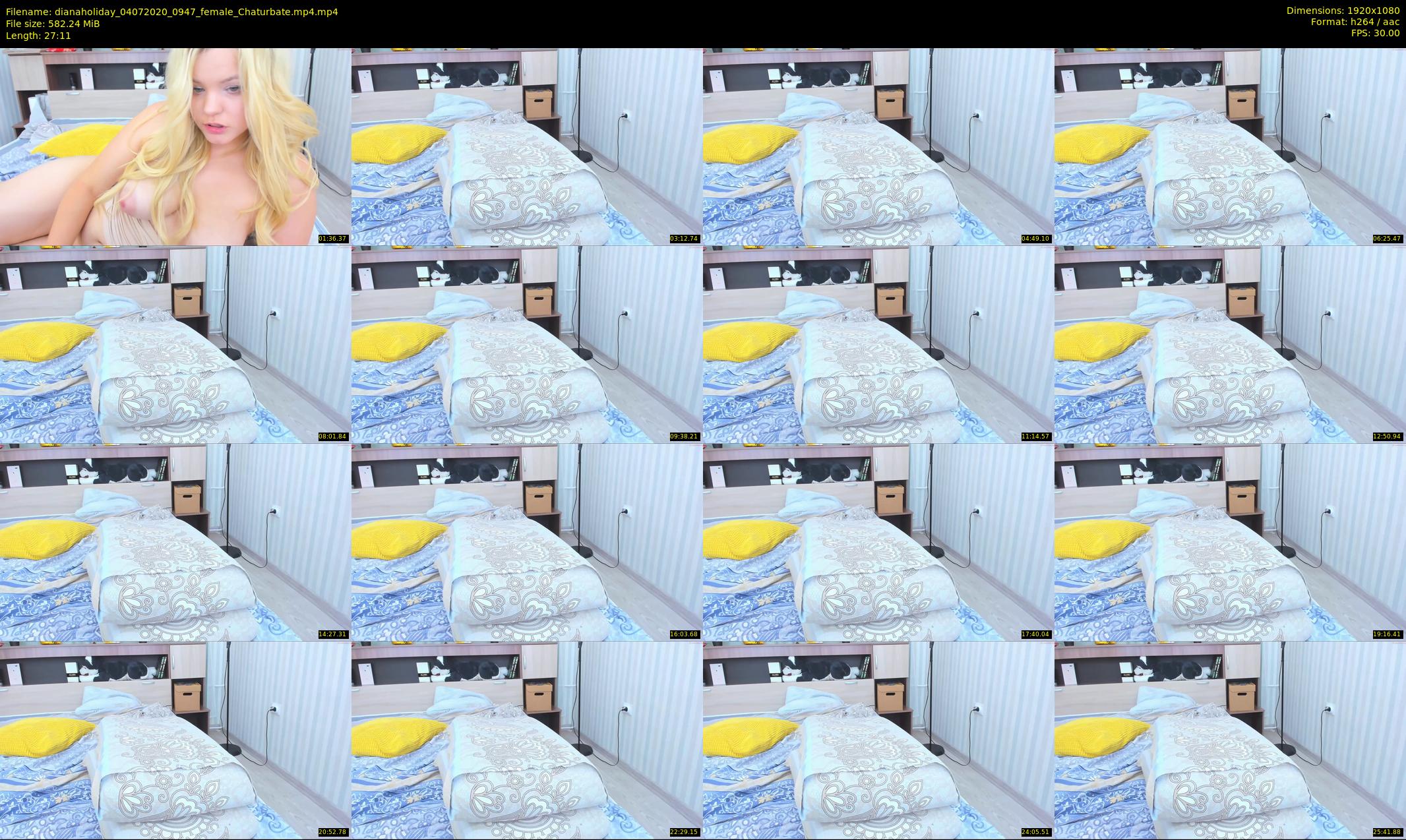 dianaholiday — 28 minute Chaturbate female cam show recording, 1080p, Jul 4, 2020
