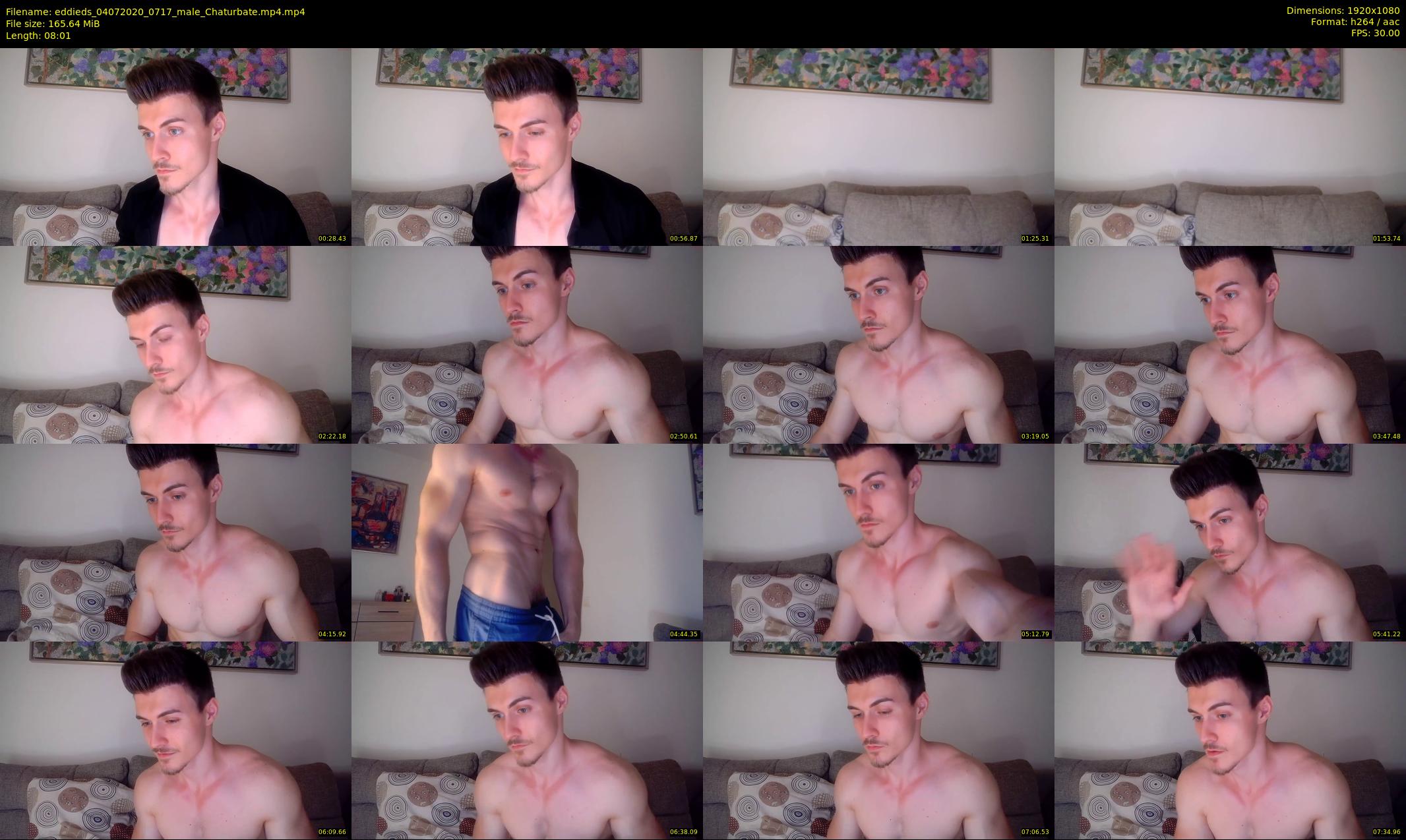 eddieds — 9 minute Chaturbate male cam show recording, 1080p, Jul 4, 2020