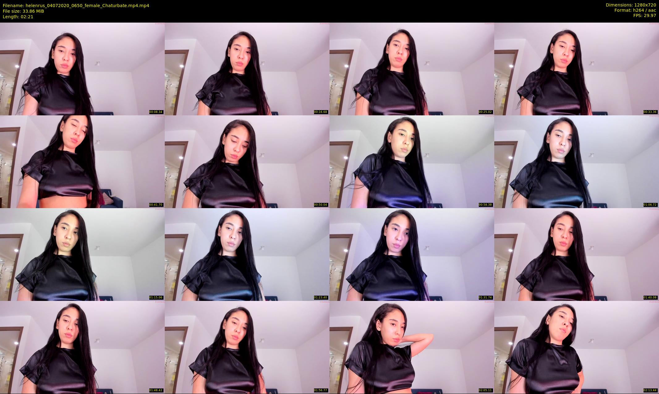 helenrus — 3 minute Chaturbate female cam show recording, 720p, Jul 4, 2020