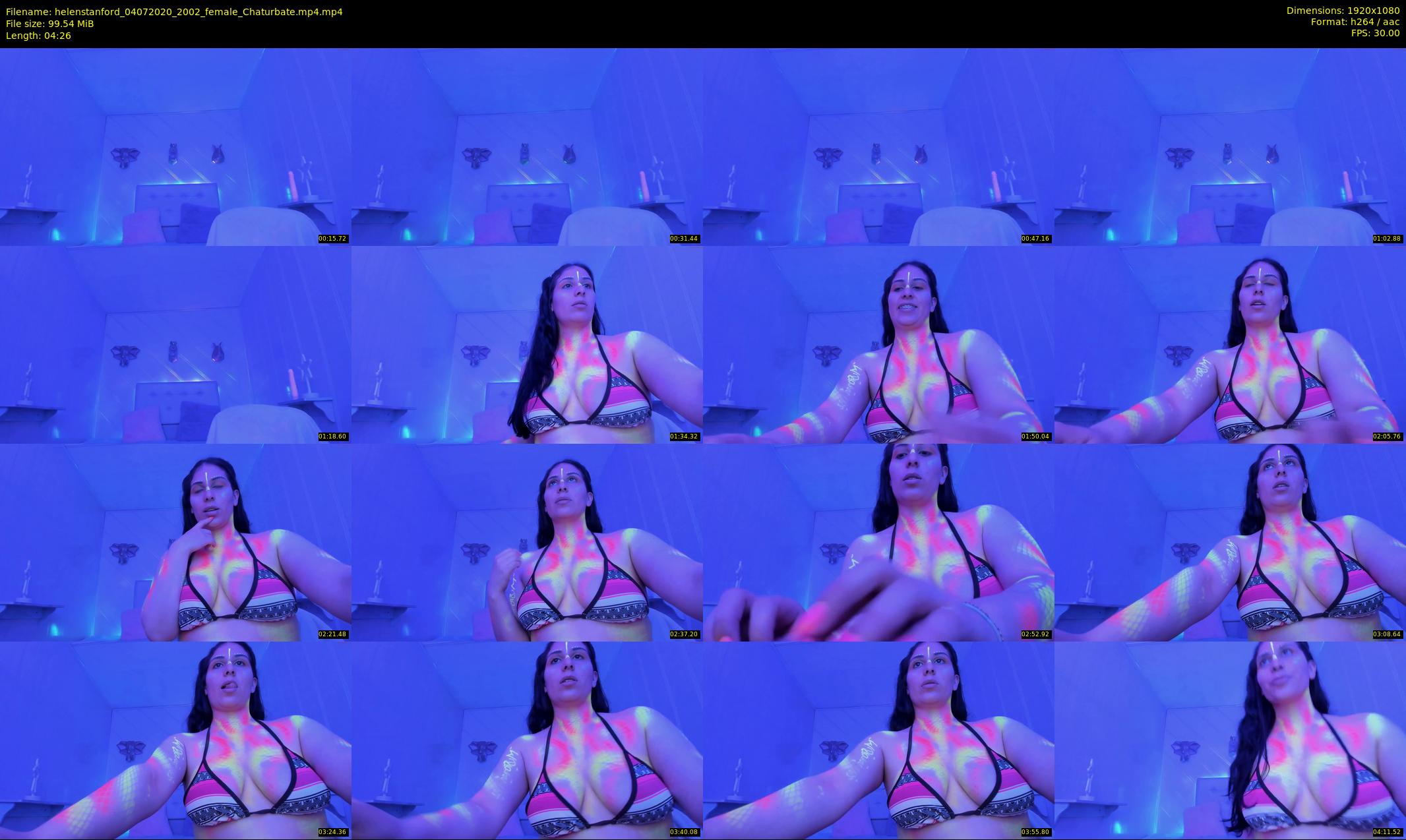 helenstanford — 5 minute Chaturbate female cam show recording, 1080p, Jul 4, 2020