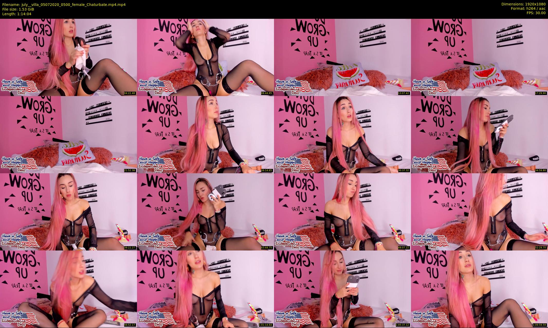 july__villa — 75 minute Chaturbate female cam show recording, 1080p, Jul 5, 2020