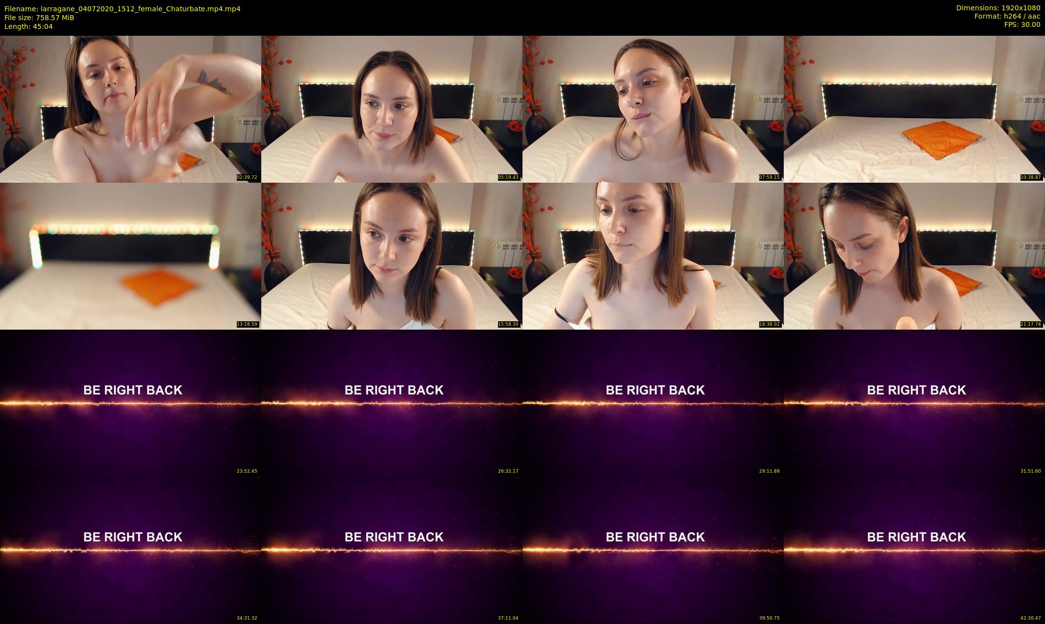 larragane — 46 minute Chaturbate couple cam show recording, 1080p, Jul 4, 2020