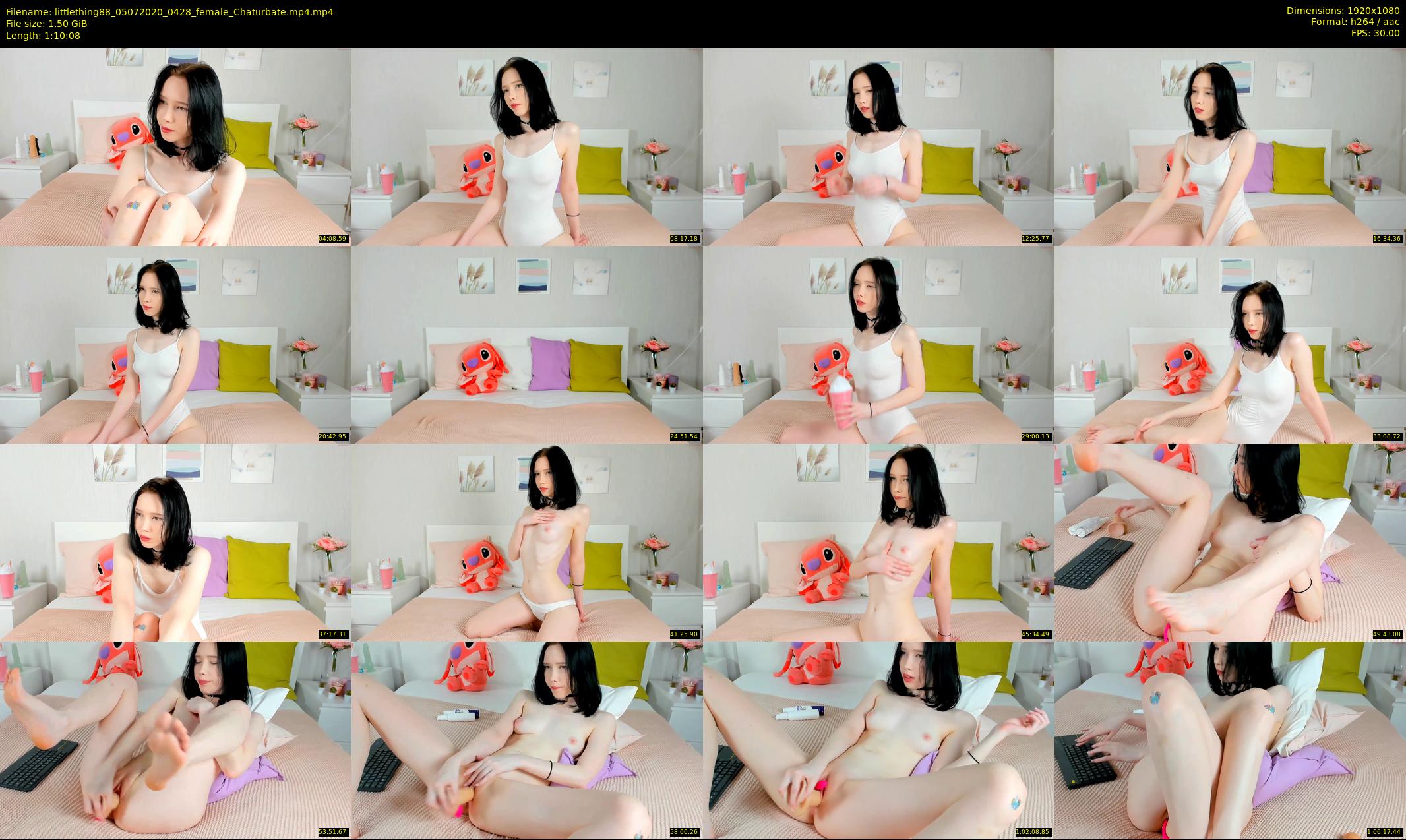 littlething88 — 71 minute Chaturbate female cam show recording, 1080p, Jul 5, 2020