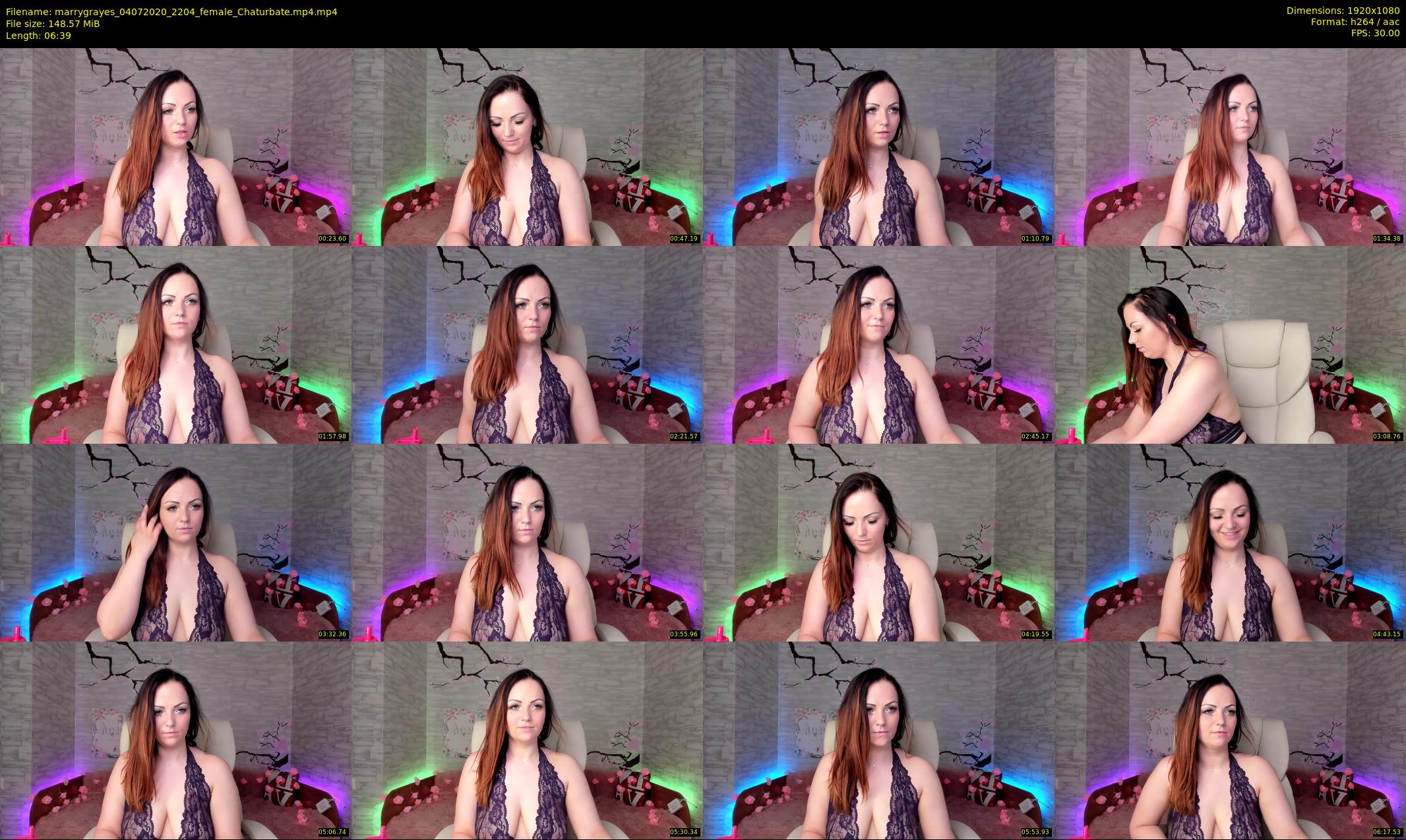 marrygrayes — 7 minute Chaturbate female cam show recording, 1080p, Jul 4, 2020