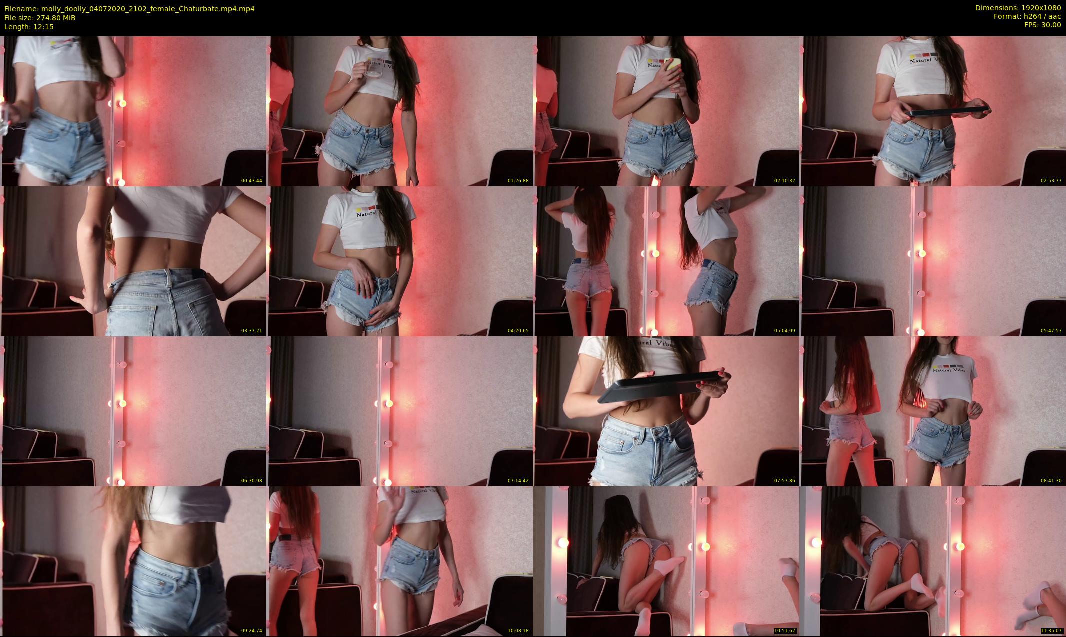 molly_doolly — 13 minute Chaturbate female cam show recording, 1080p, Jul 4, 2020