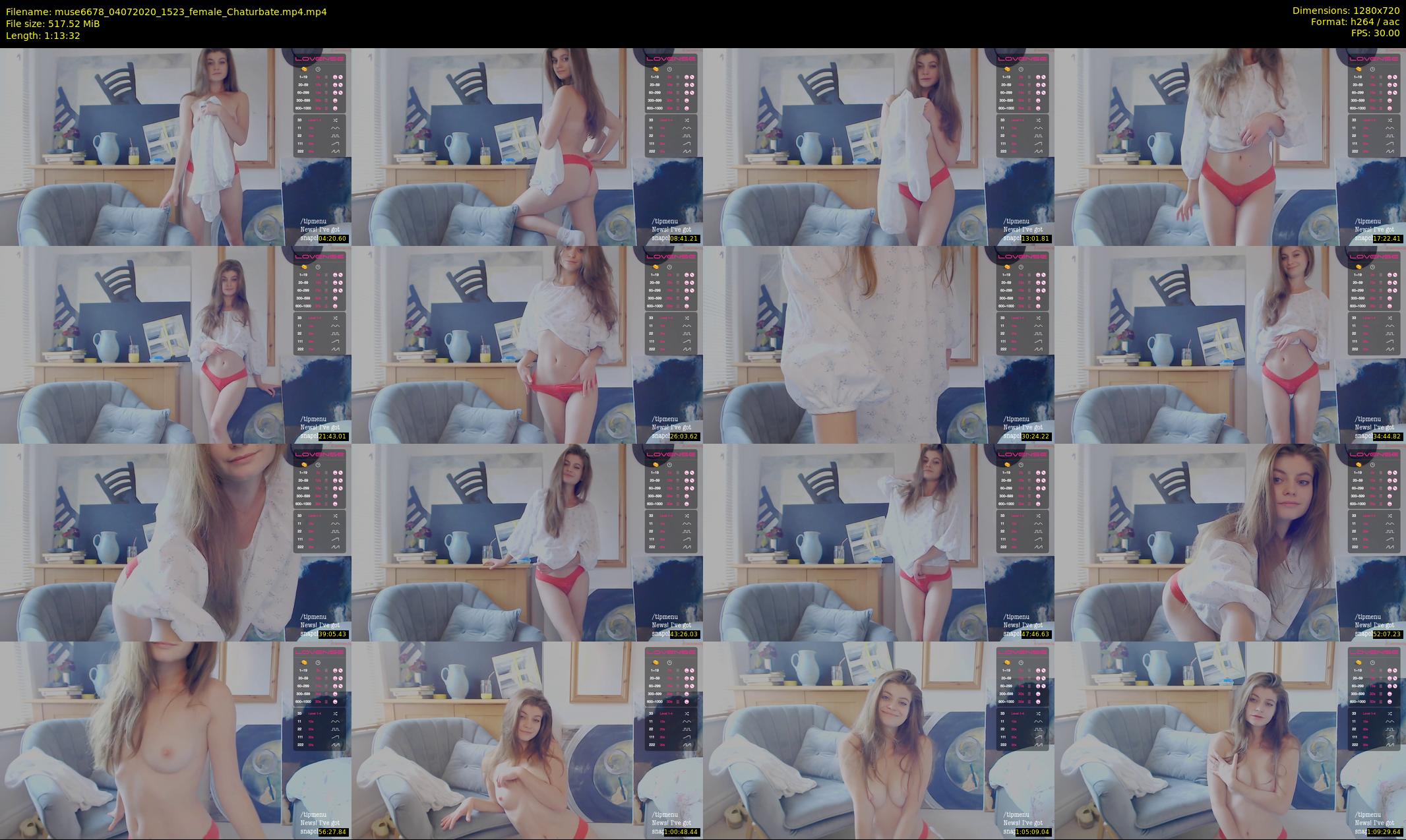 muse6678 — 74 minute Chaturbate female cam show recording, 720p, Jul 4, 2020