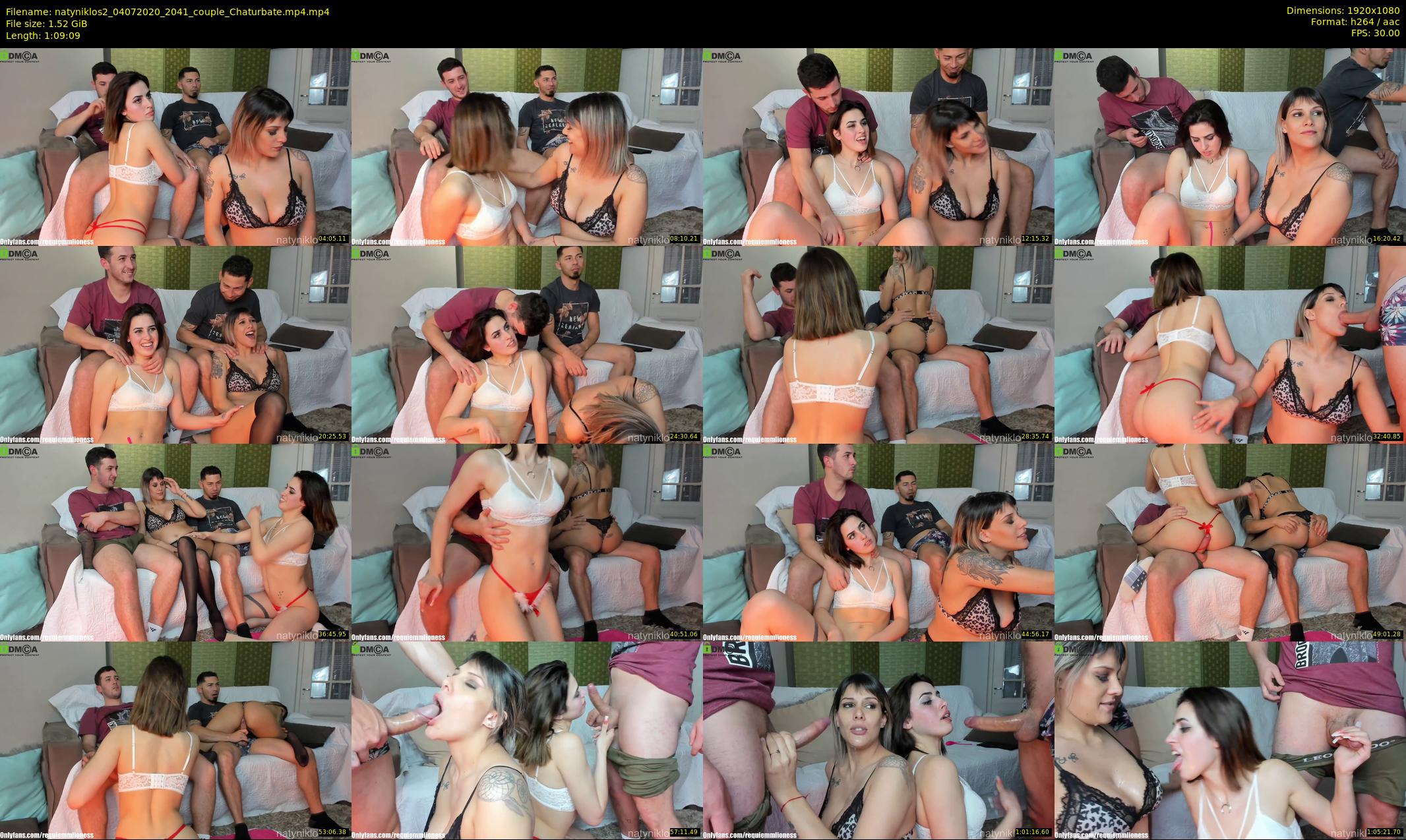 natyniklos2 — 70 minute Chaturbate couple cam show recording, 1080p, Jul 4, 2020