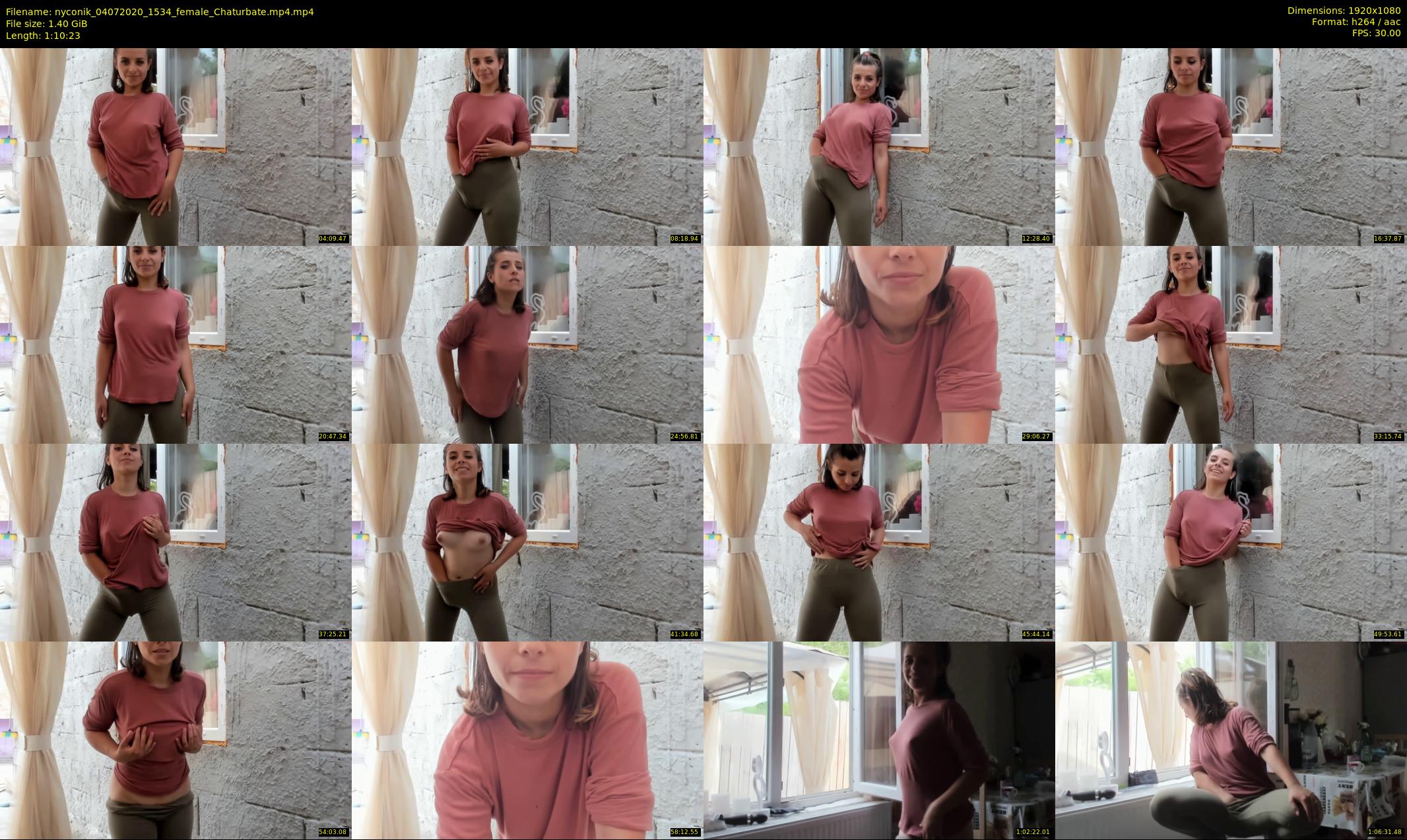 nyconik — 71 minute Chaturbate female cam show recording, 1080p, Jul 4, 2020