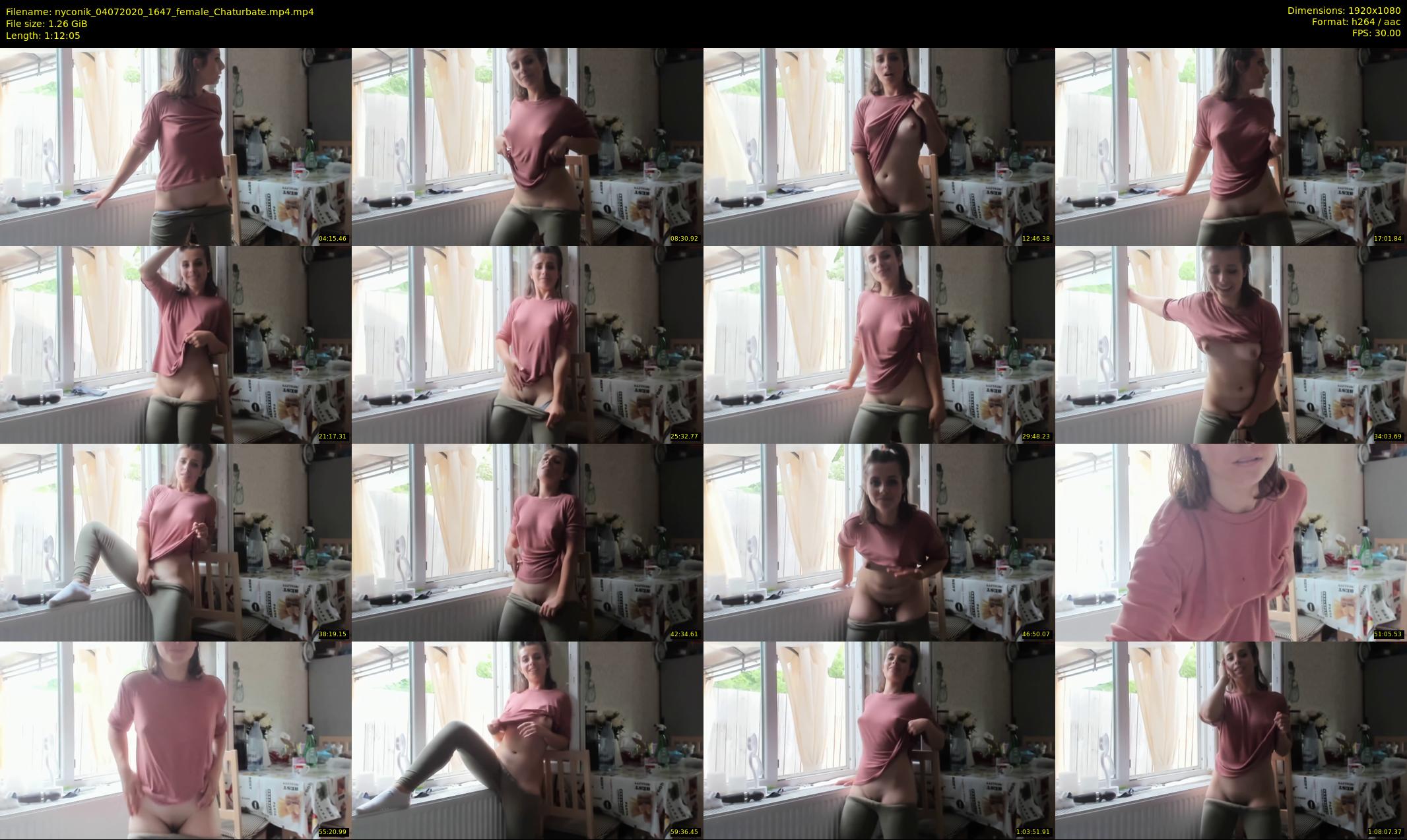 nyconik — 73 minute Chaturbate female cam show recording, 1080p, Jul 4, 2020