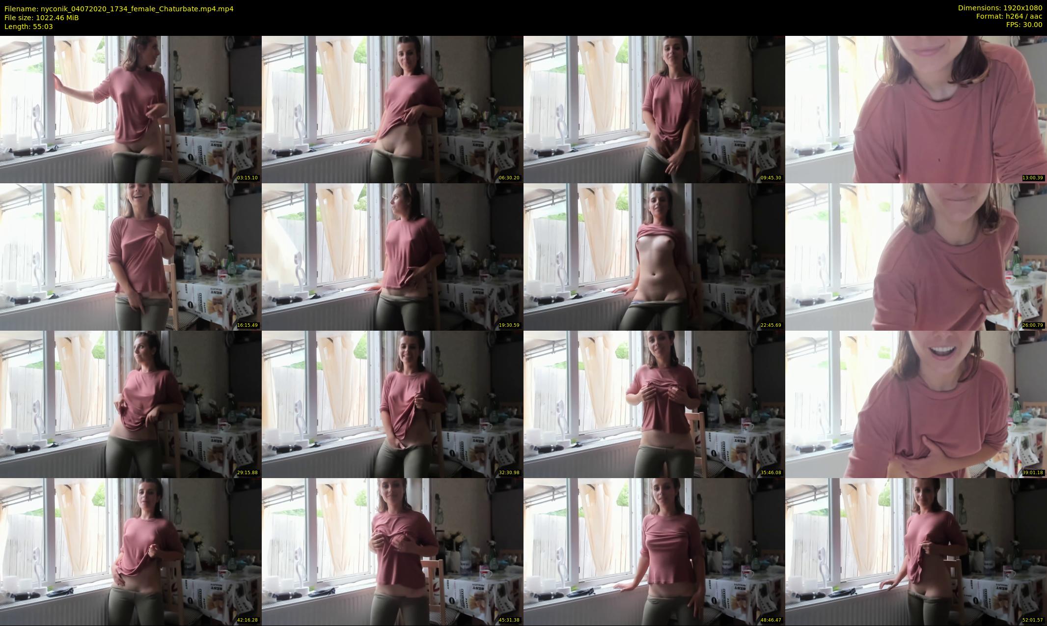 nyconik — 56 minute Chaturbate female cam show recording, 1080p, Jul 4, 2020