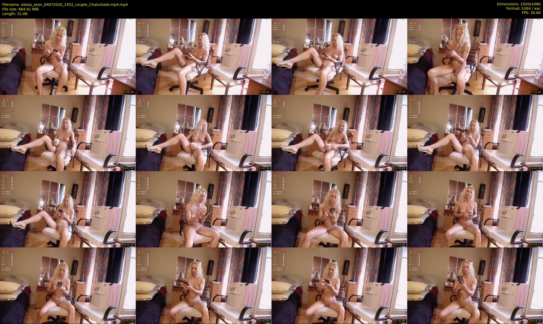 olesia_sean — 32 minute Chaturbate couple cam show recording, 1080p, Jul 4, 2020
