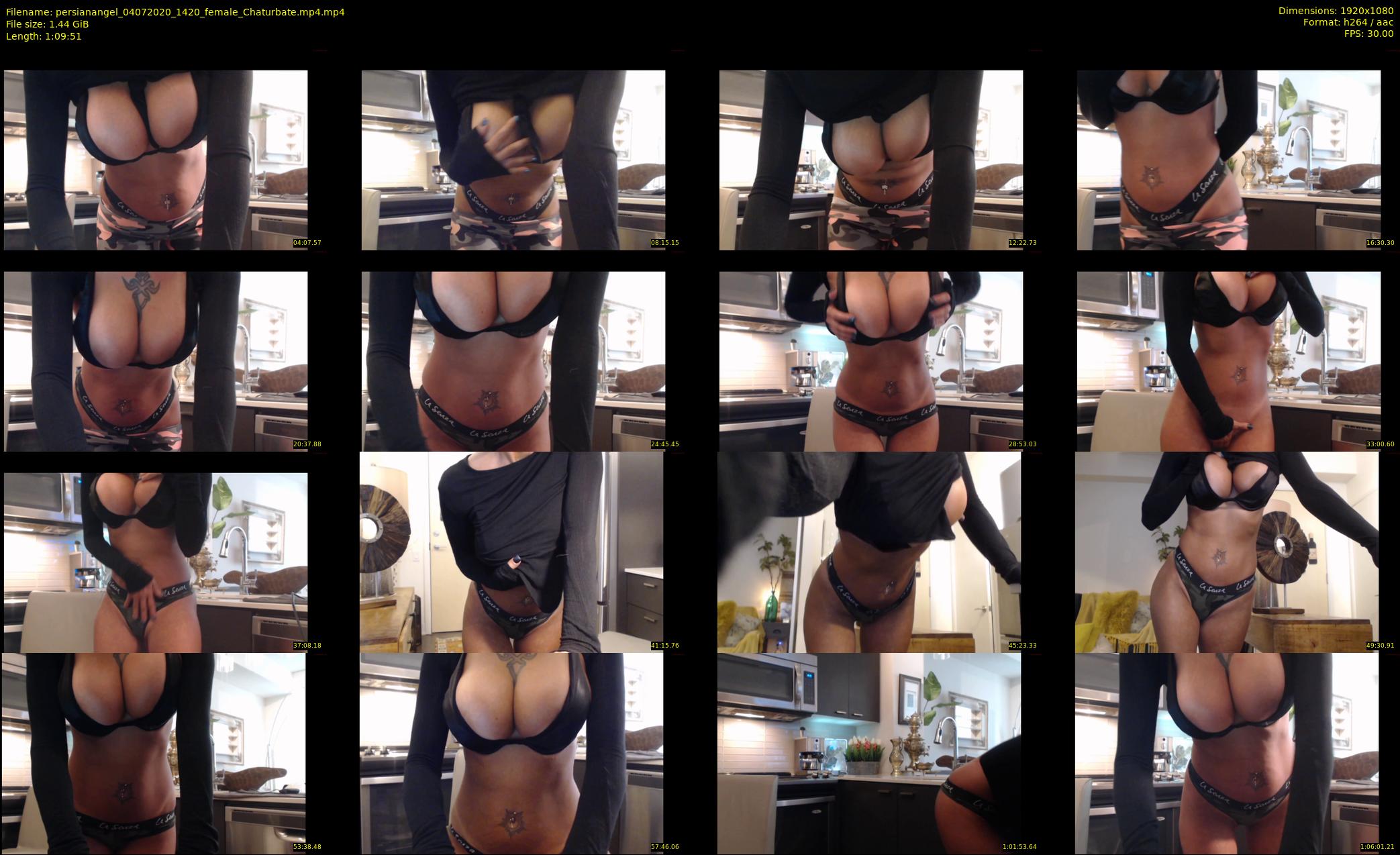persianangel — 70 minute Chaturbate female cam show recording, 1080p, Jul 4, 2020