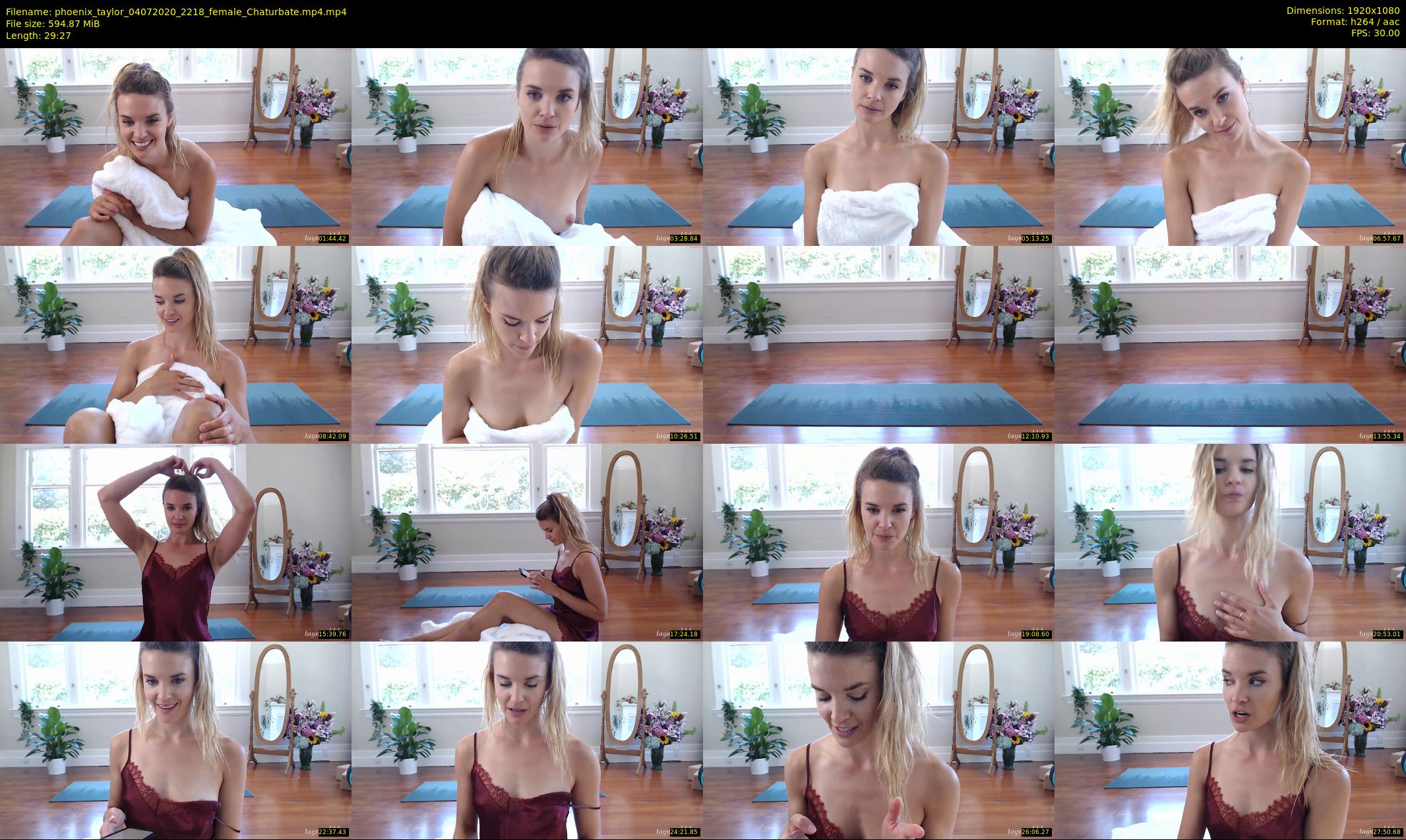 phoenix_taylor — 30 minute Chaturbate female cam show recording, 1080p, Jul 4, 2020