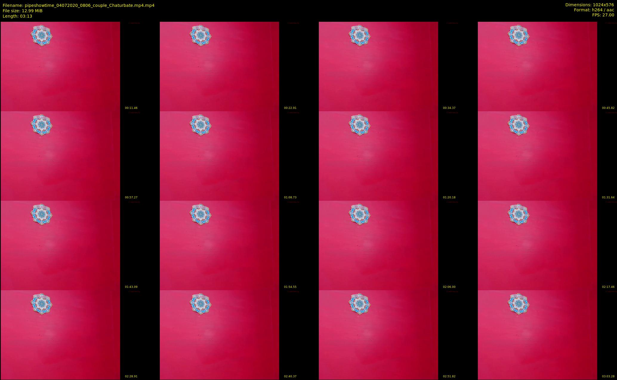 pipeshowtime — 4 minute Chaturbate couple cam show recording, 480p, Jul 4, 2020