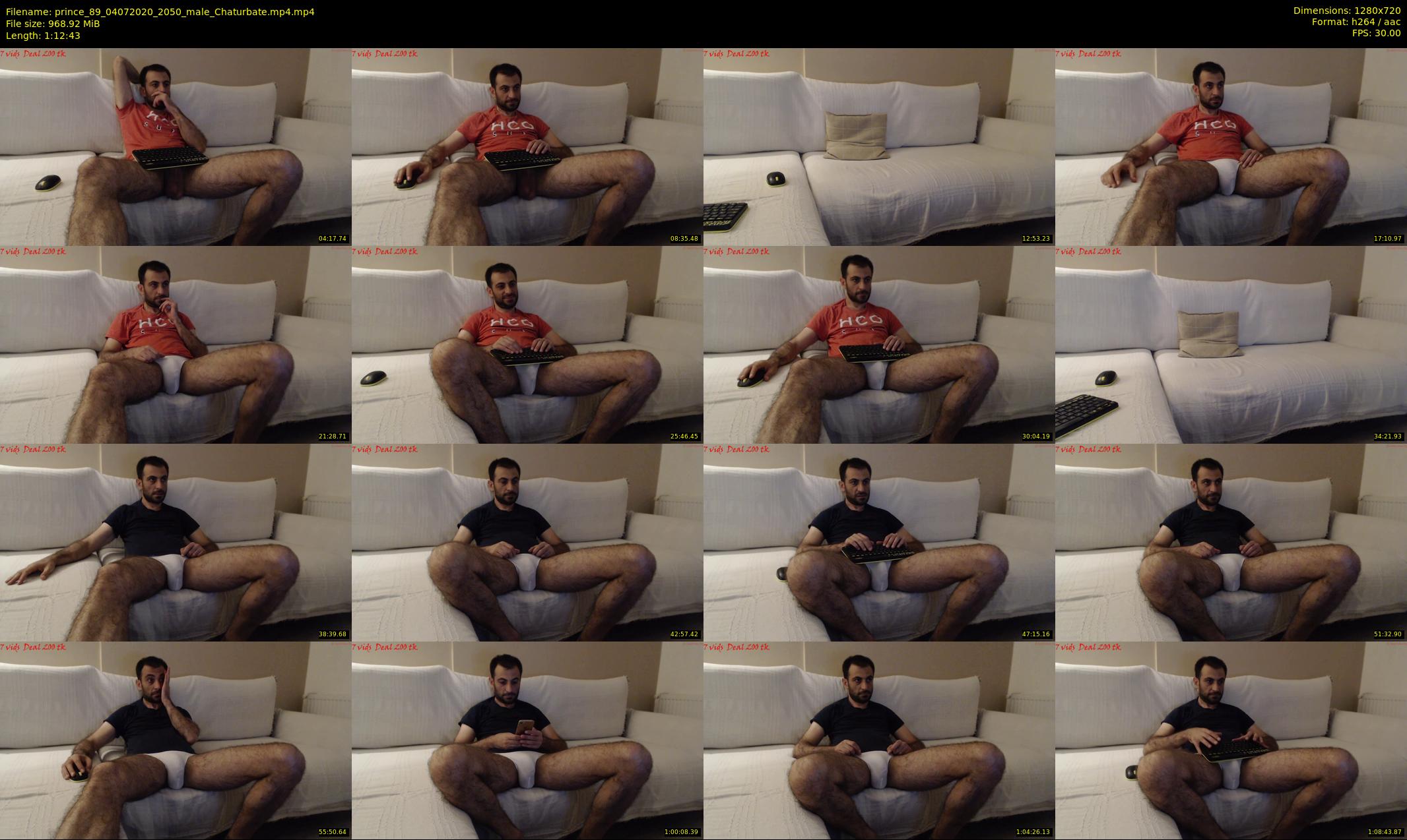prince_89 — 73 minute Chaturbate male cam show recording, 720p, Jul 4, 2020
