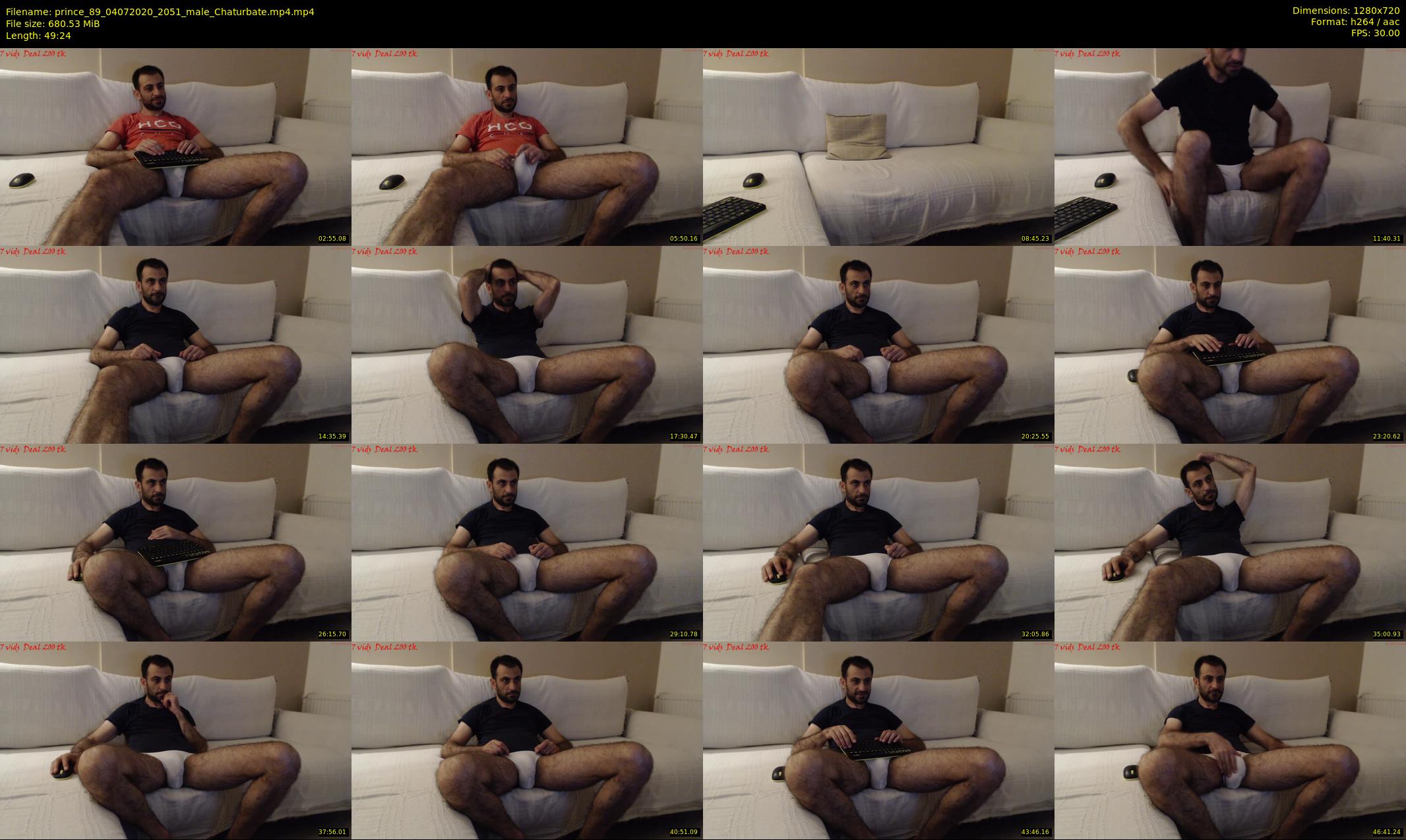 prince_89 — 50 minute Chaturbate male cam show recording, 720p, Jul 4, 2020