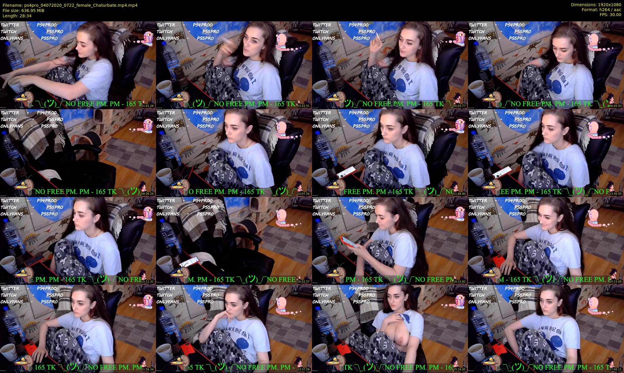ps4pro — 29 minute Chaturbate female cam show recording, 1080p, Jul 4, 2020