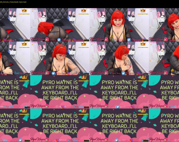 pyrowayne — 22 minute Chaturbate female cam show recording, 720p, Jul 5, 2020