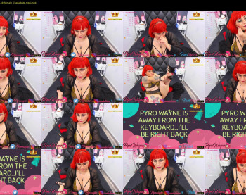 pyrowayne — 59 minute Chaturbate female cam show recording, 720p, Jul 5, 2020