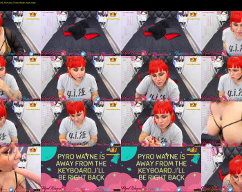 pyrowayne — 55 minute Chaturbate female cam show recording, 720p, Jul 5, 2020