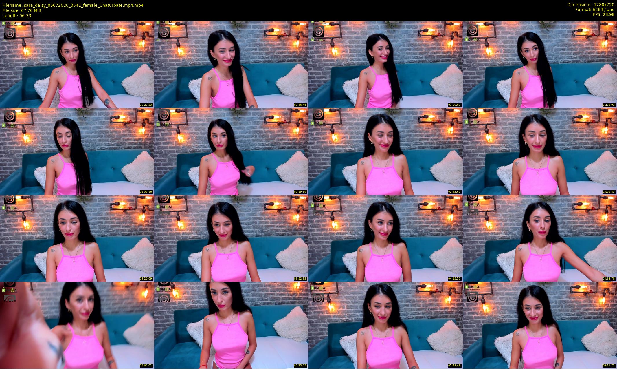 sara_daisy — 7 minute Chaturbate female cam show recording, 720p, Jul 5, 2020