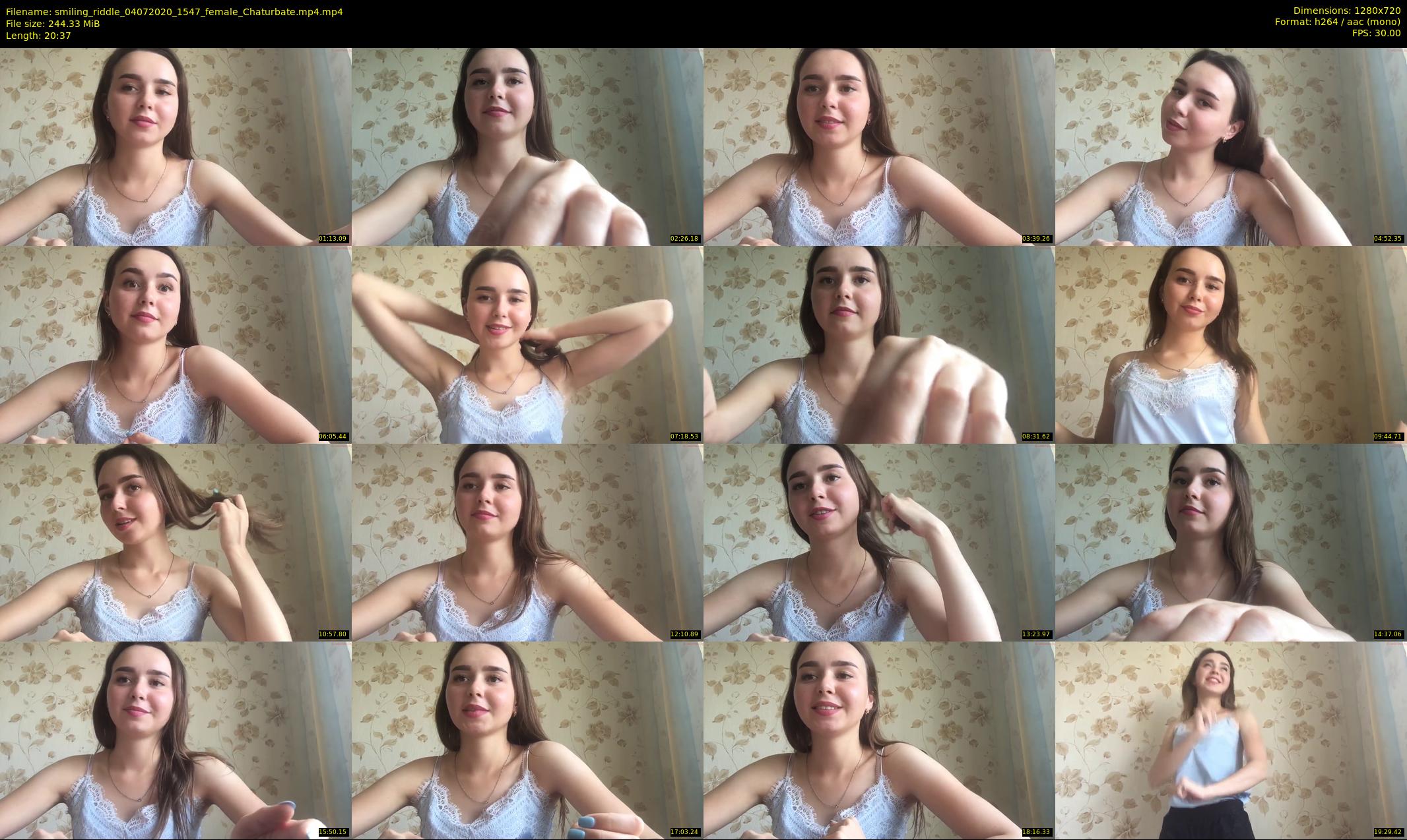 smiling_riddle — 21 minute Chaturbate female cam show recording, 720p, Jul 4, 2020
