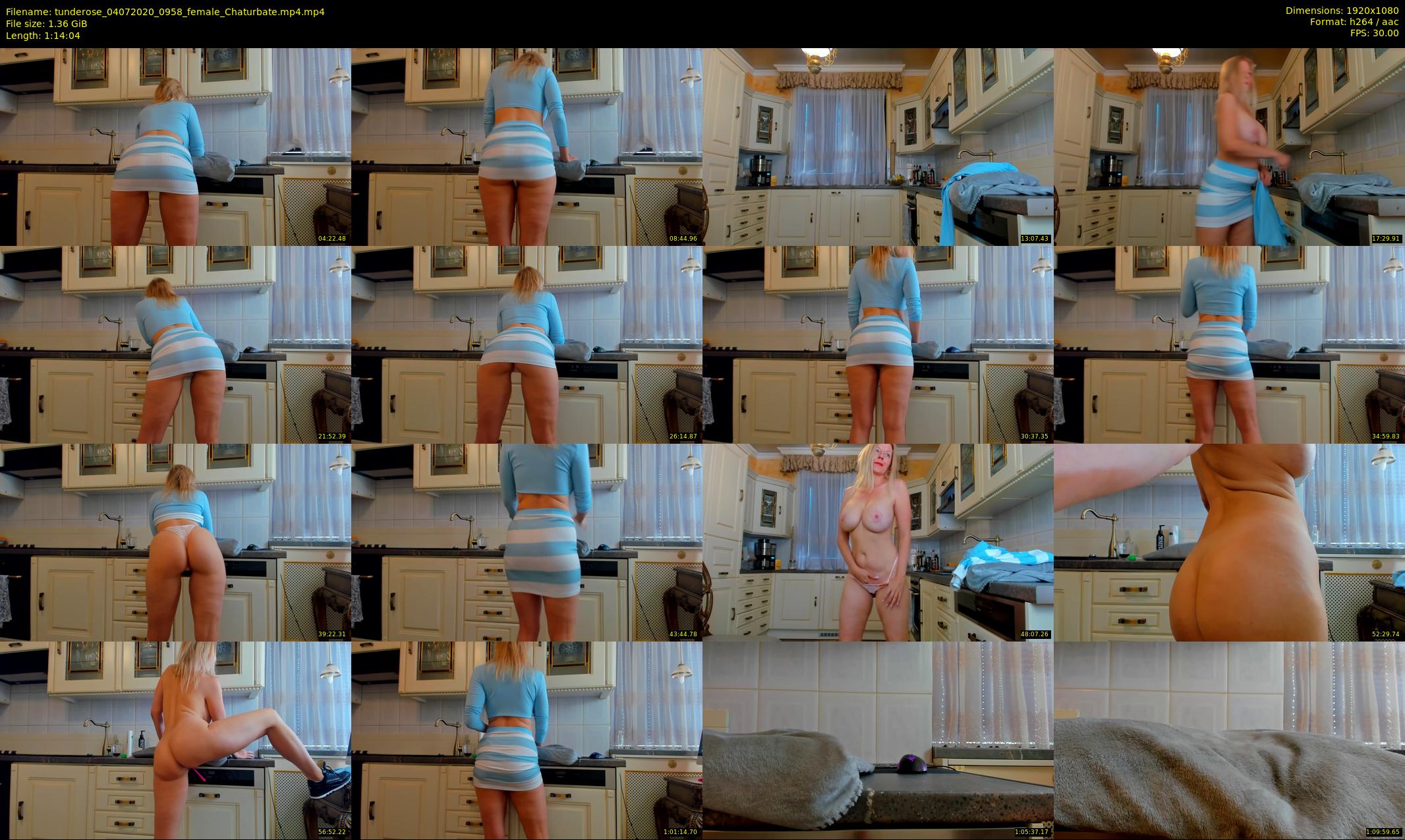 tunderose — 75 minute Chaturbate female cam show recording, 1080p, Jul 4, 2020