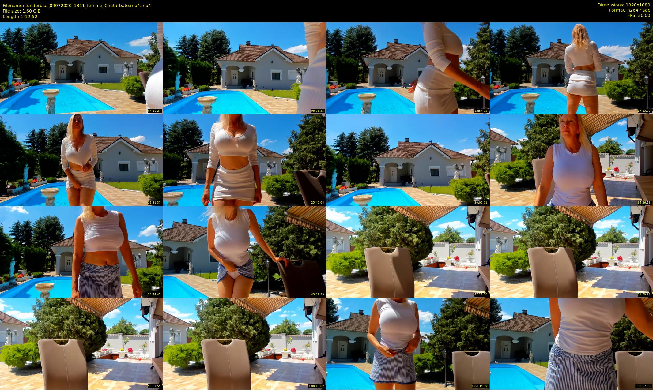tunderose — 73 minute Chaturbate female cam show recording, 1080p, Jul 4, 2020