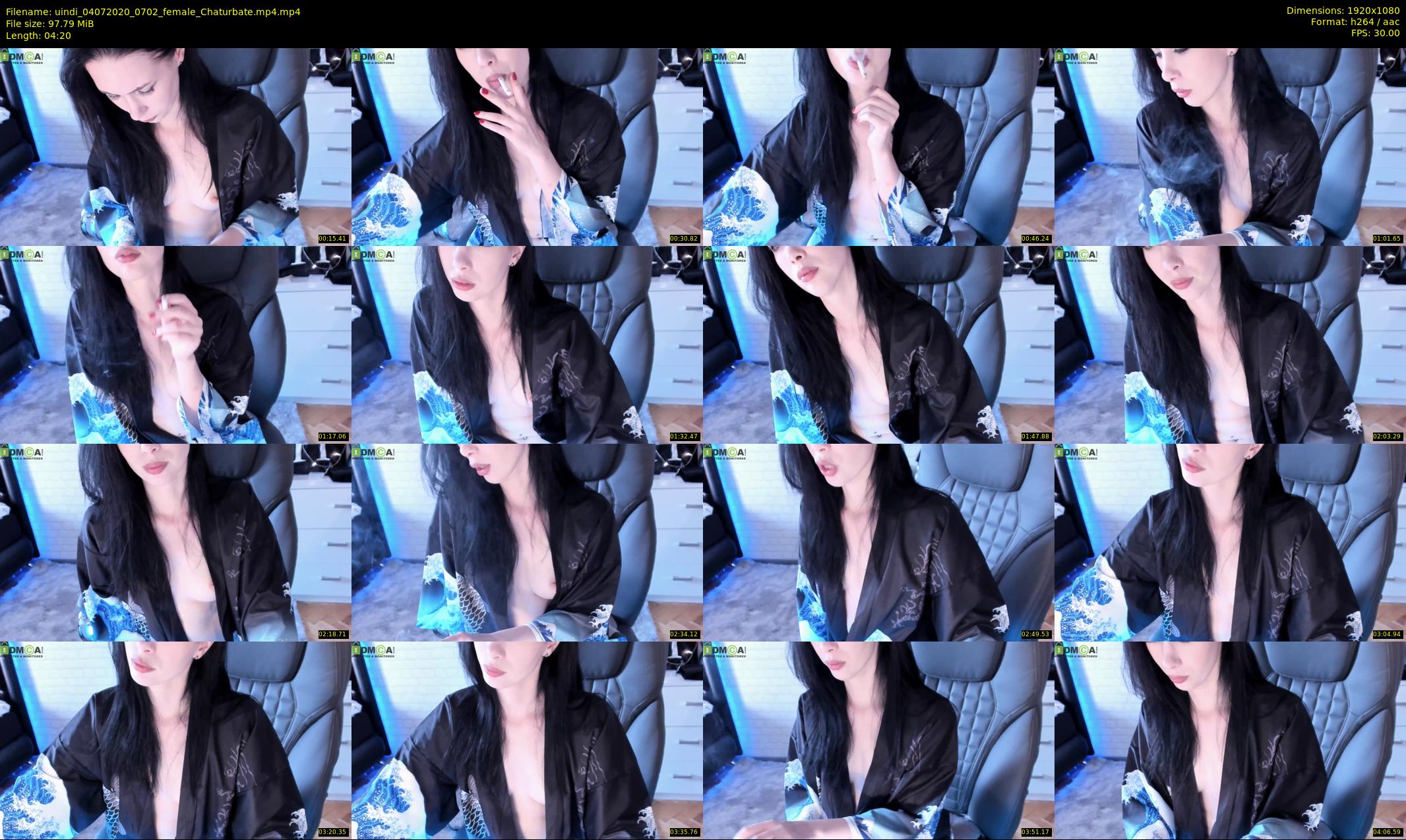 uindi — 5 minute Chaturbate female cam show recording, 1080p, Jul 4, 2020