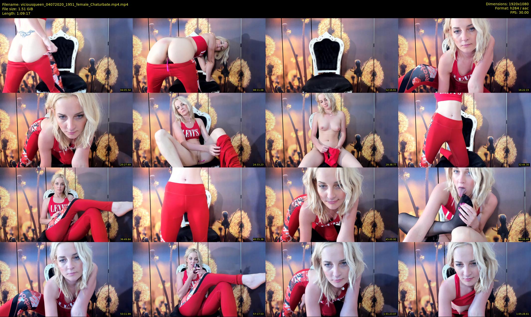viciousqueen — 70 minute Chaturbate female cam show recording, 1080p, Jul 4, 2020