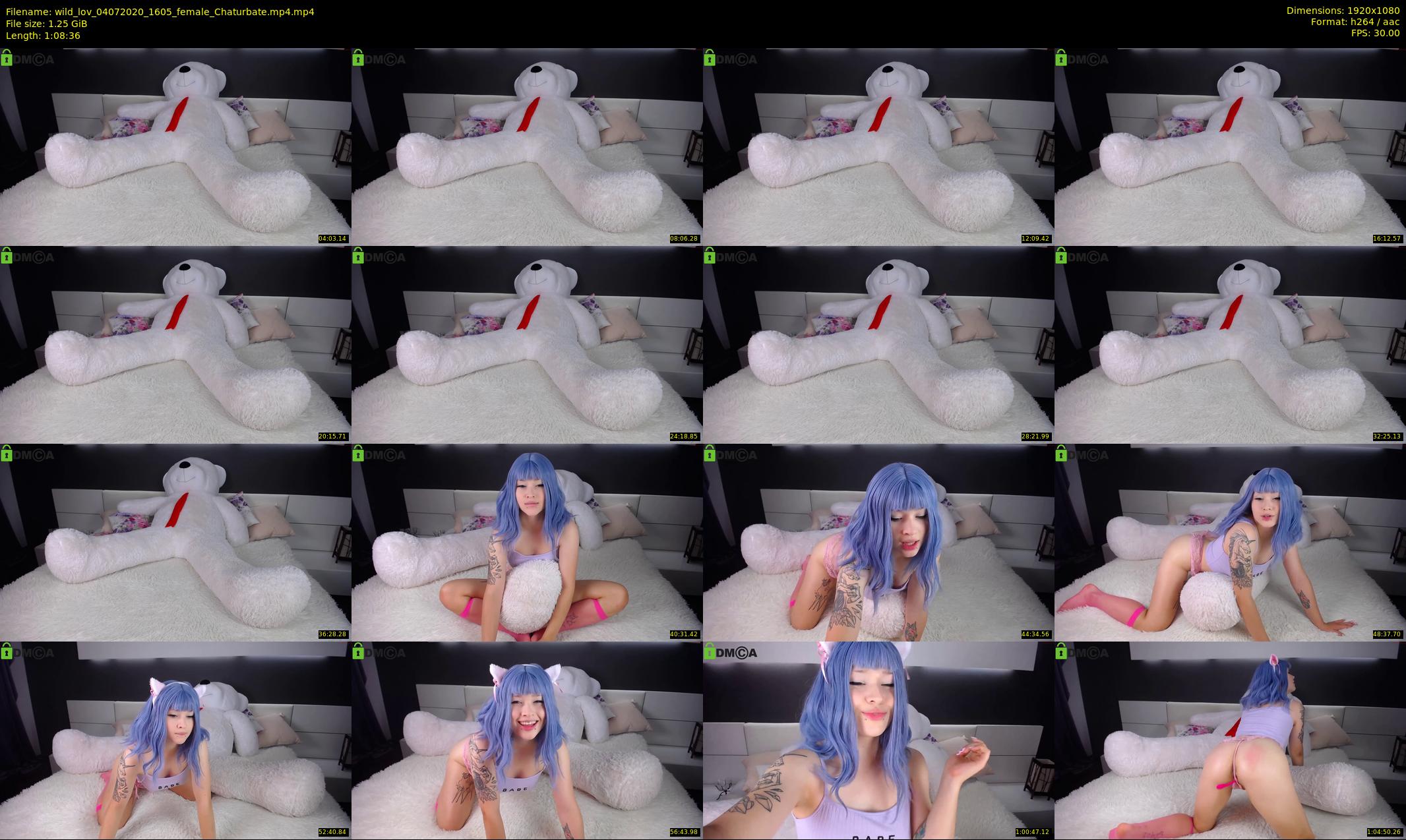 wild_lov — 69 minute Chaturbate female cam show recording, 1080p, Jul 4, 2020