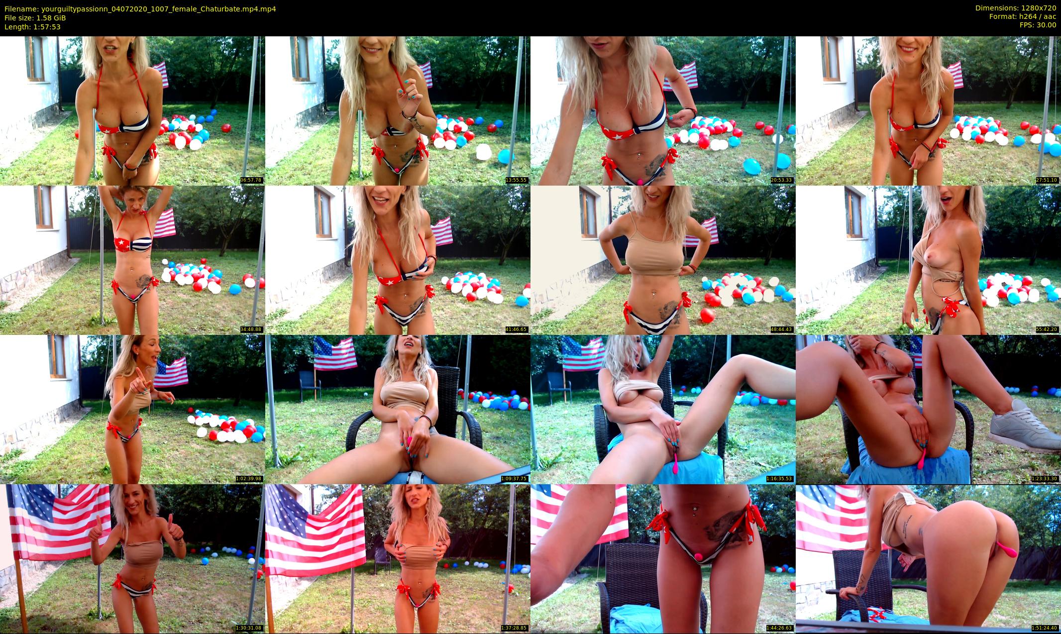 yourguiltypassionn — 118 minute Chaturbate female cam show recording, 720p, Jul 4, 2020