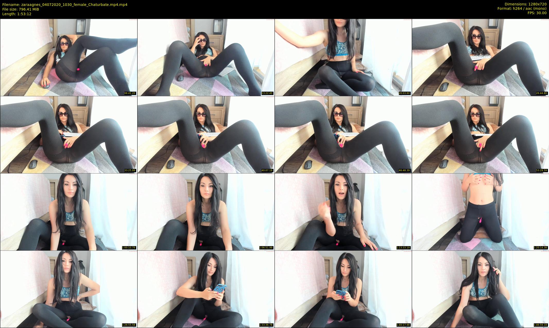 zaraagnes — 114 minute Chaturbate female cam show recording, 720p, Jul 4, 2020