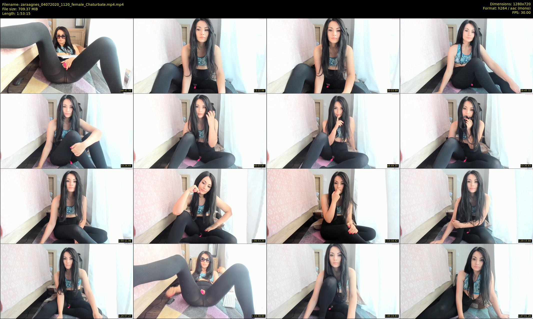 zaraagnes — 114 minute Chaturbate female cam show recording, 720p, Jul 4, 2020