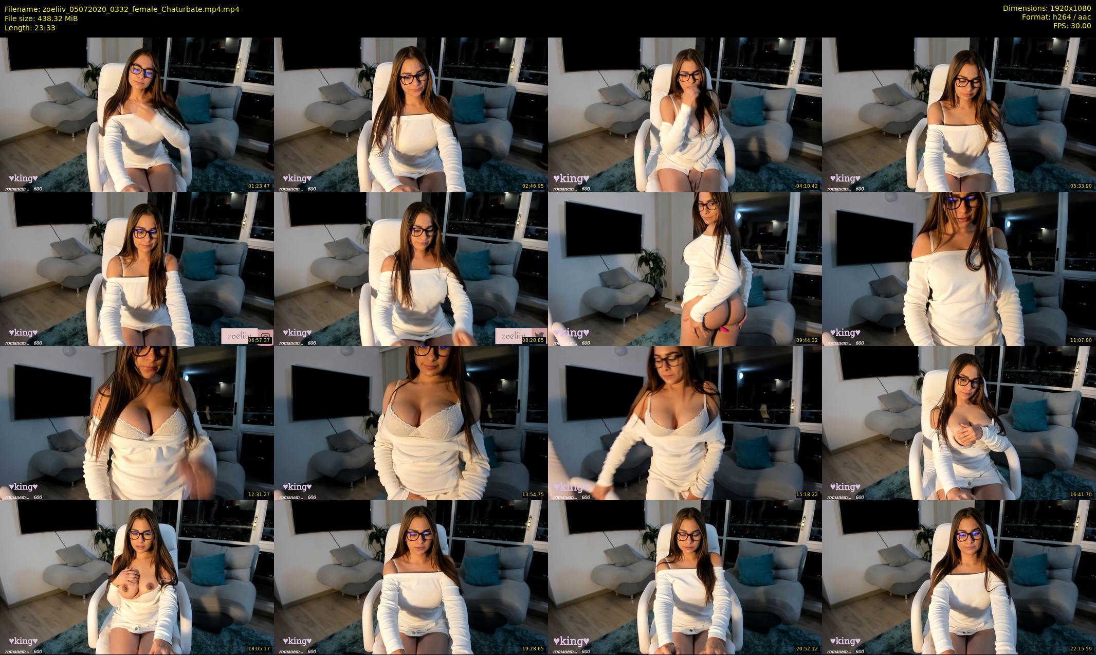 zoeliiv — 24 minute Chaturbate female cam show recording, 1080p, Jul 5, 2020