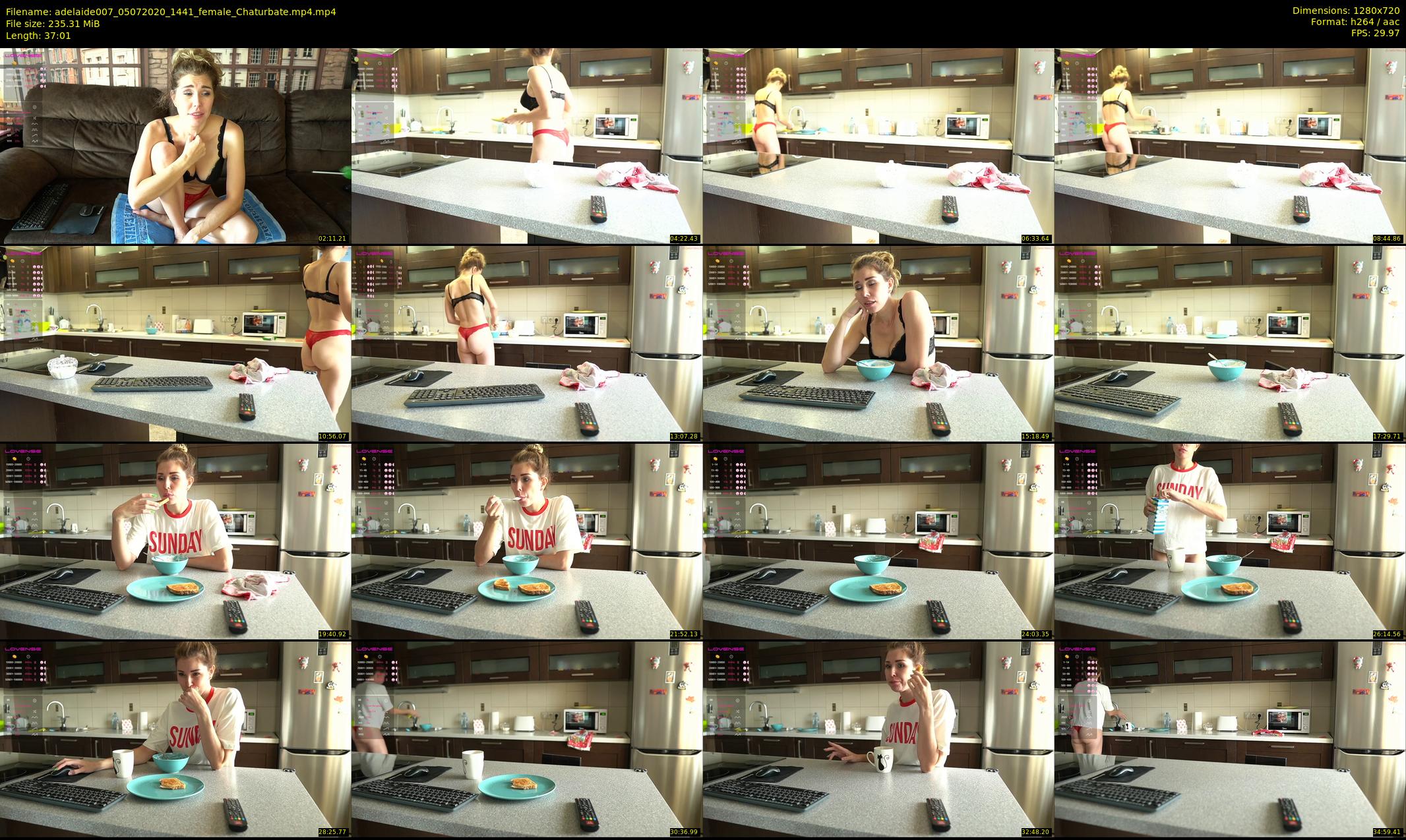 adelaide007 — 38 minute Chaturbate female cam show recording, 720p, Jul 5, 2020