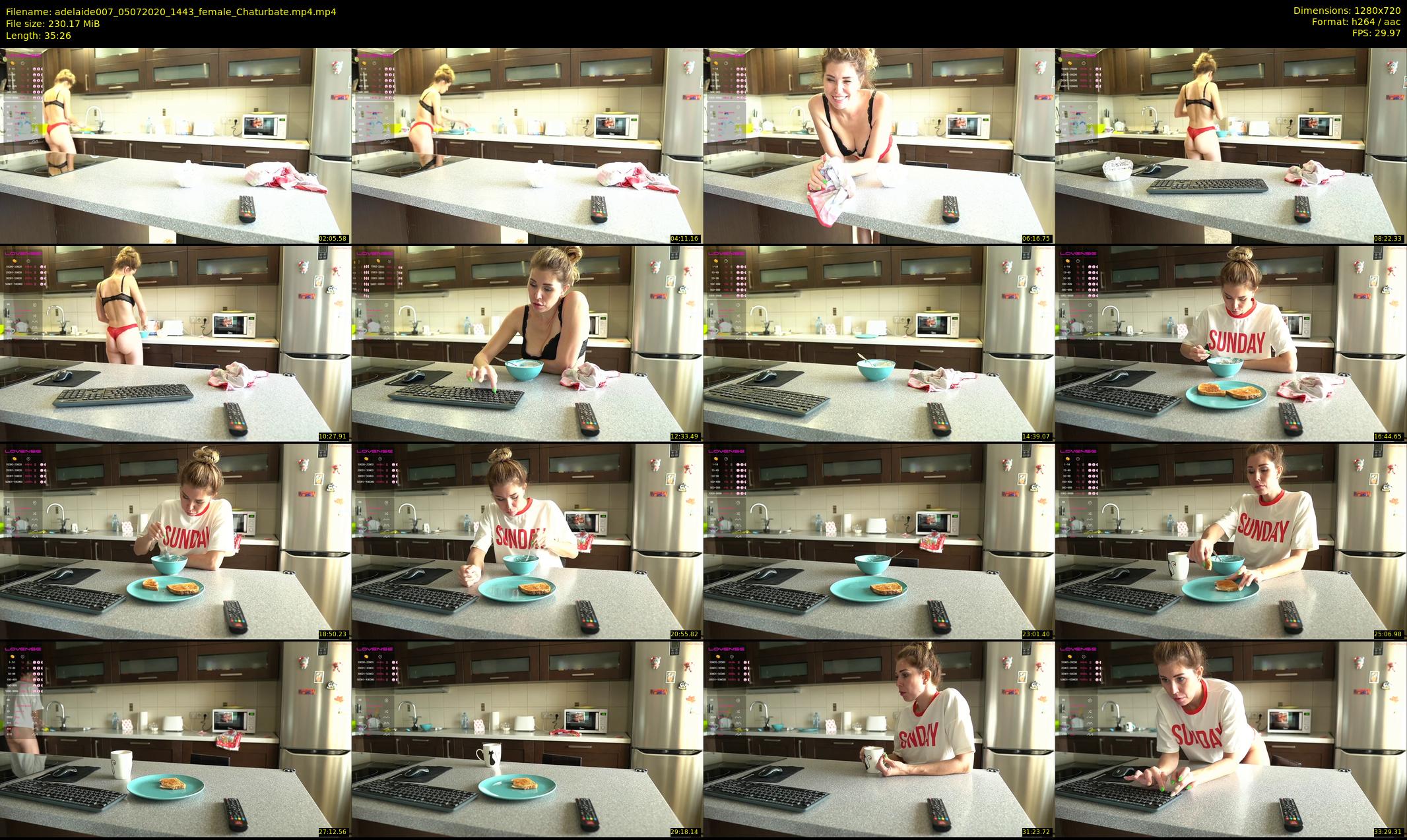 adelaide007 — 36 minute Chaturbate female cam show recording, 720p, Jul 5, 2020