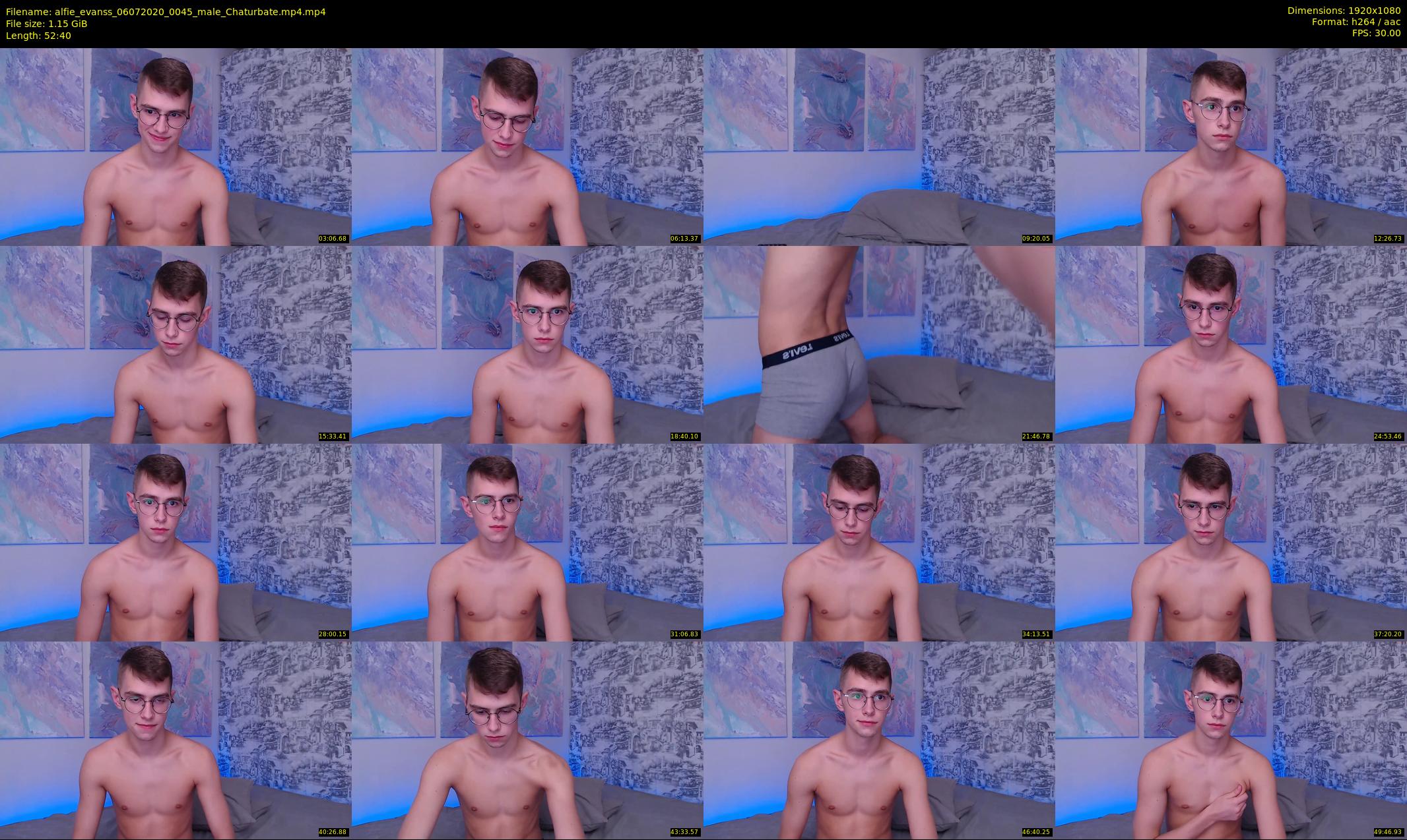 alfie_evanss — 53 minute Chaturbate male cam show recording, 1080p, Jul 6, 2020