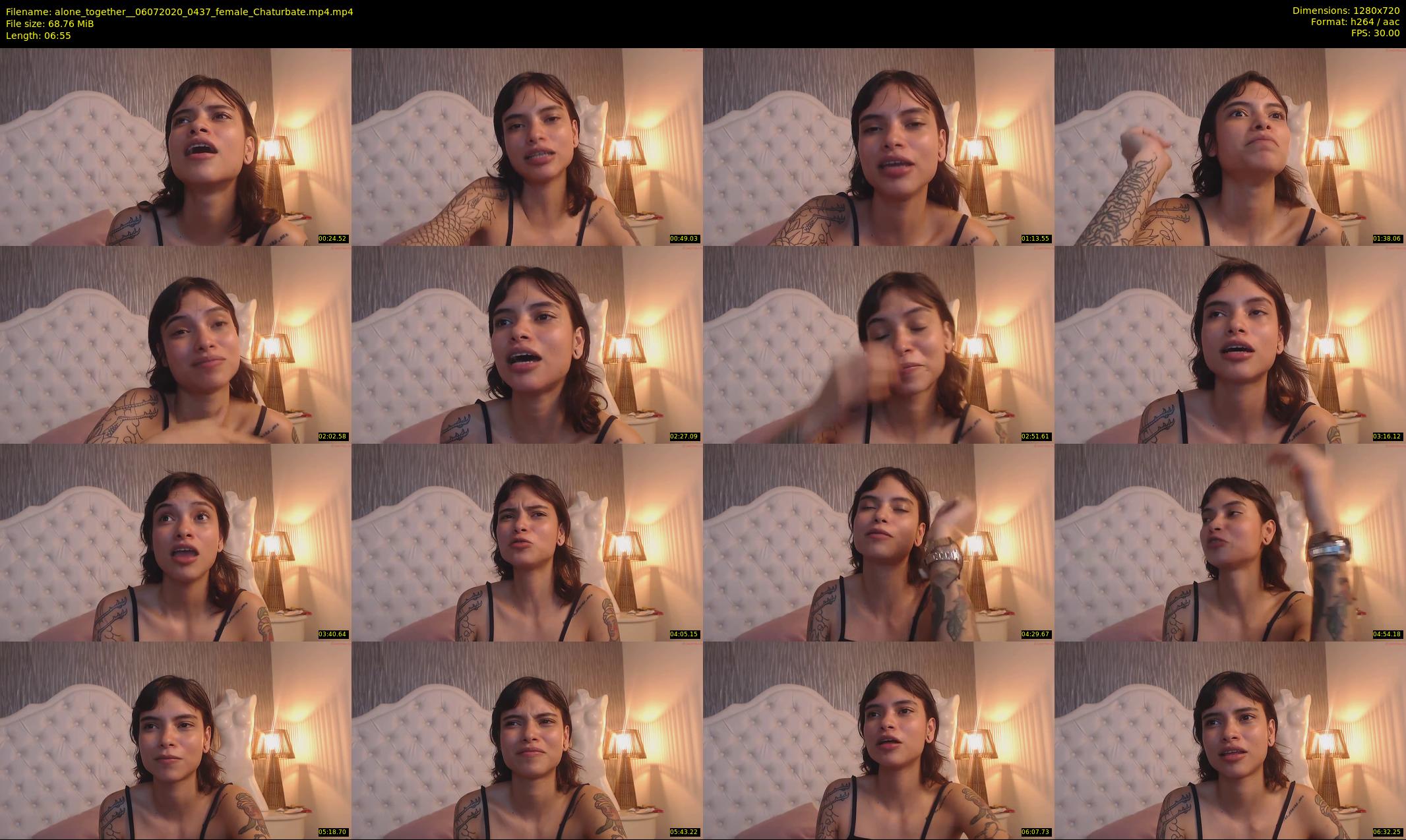 alone_together_ — 7 minute Chaturbate female cam show recording, 720p, Jul 6, 2020