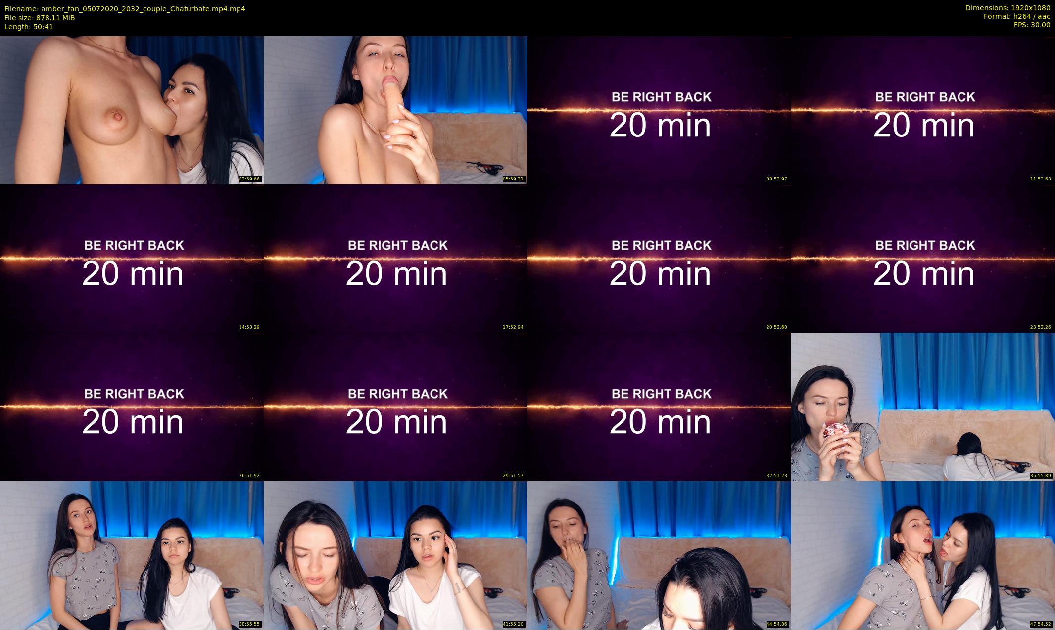 amber_tan — 51 minute Chaturbate female cam show recording, 1080p, Jul 5, 2020